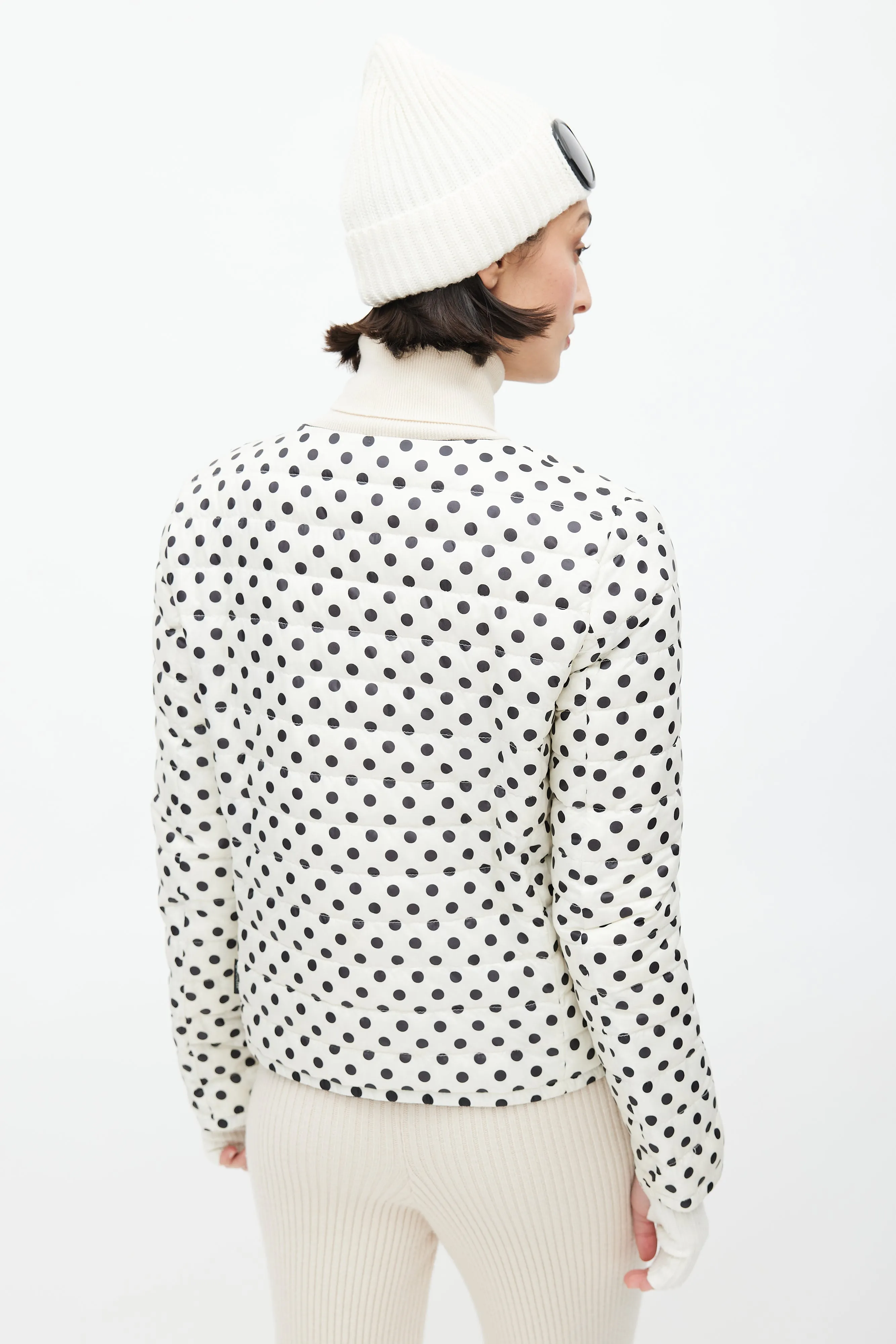 Black & White Meil Guibotto Reversible Down Jacket