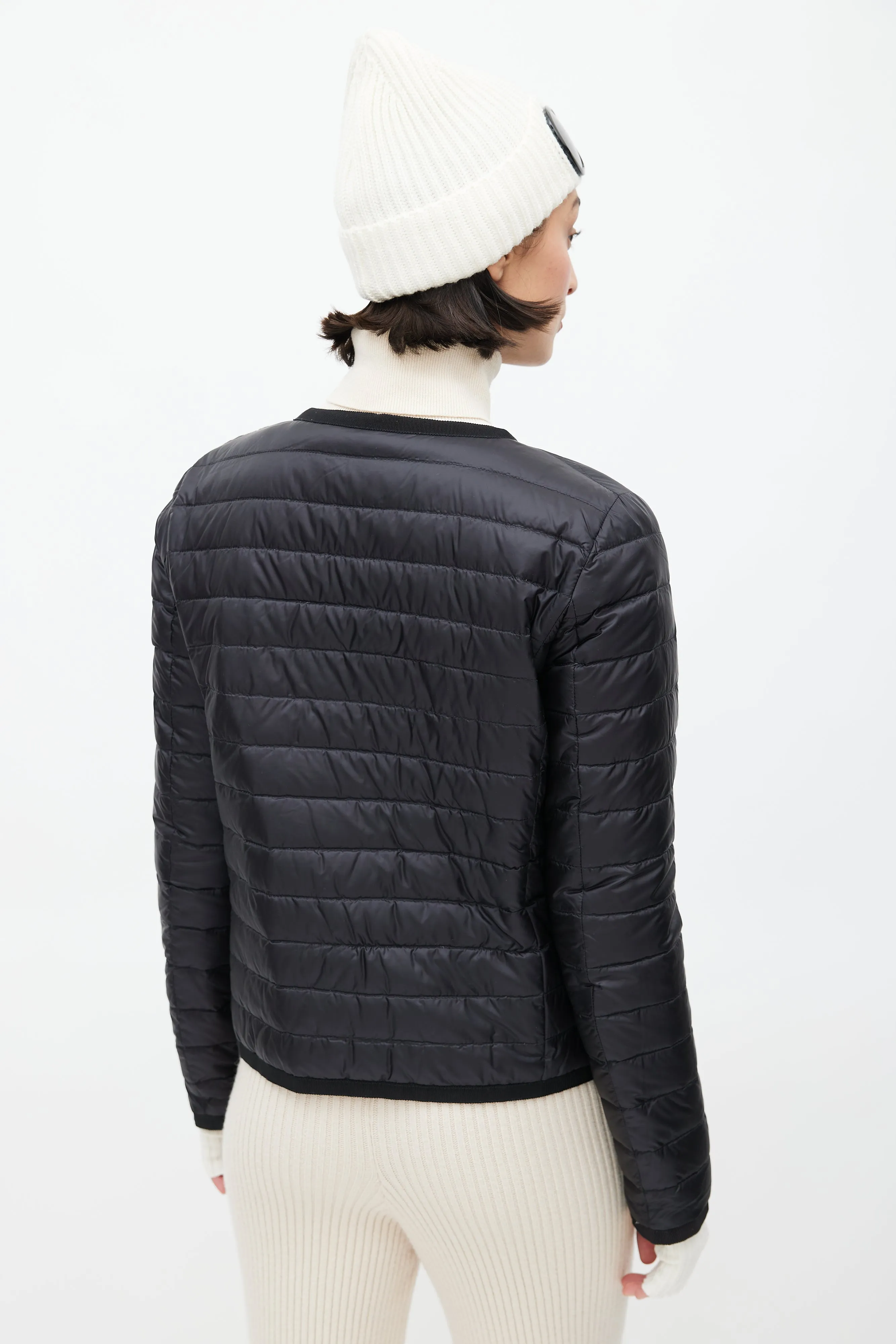 Black & White Meil Guibotto Reversible Down Jacket
