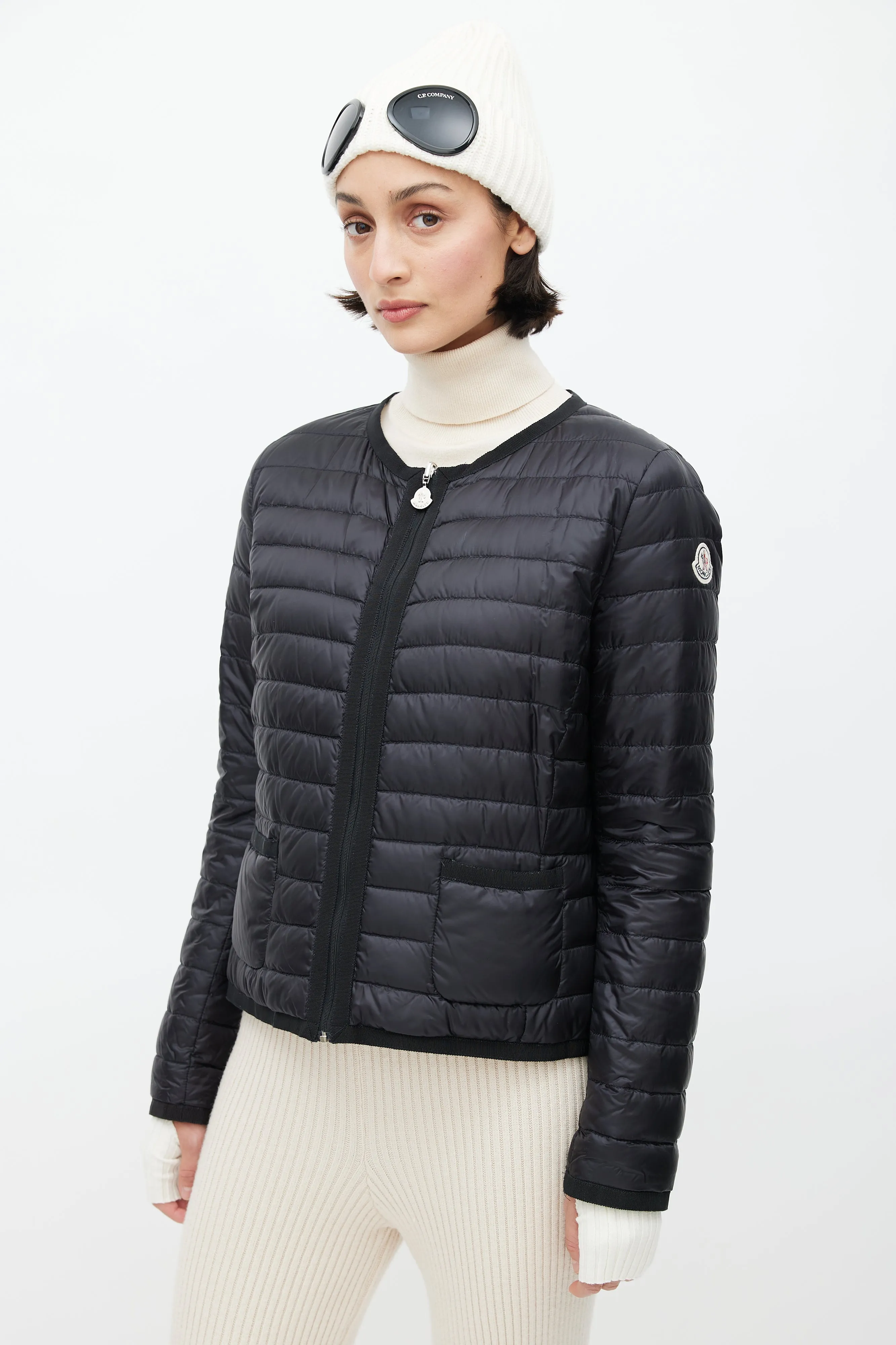 Black & White Meil Guibotto Reversible Down Jacket