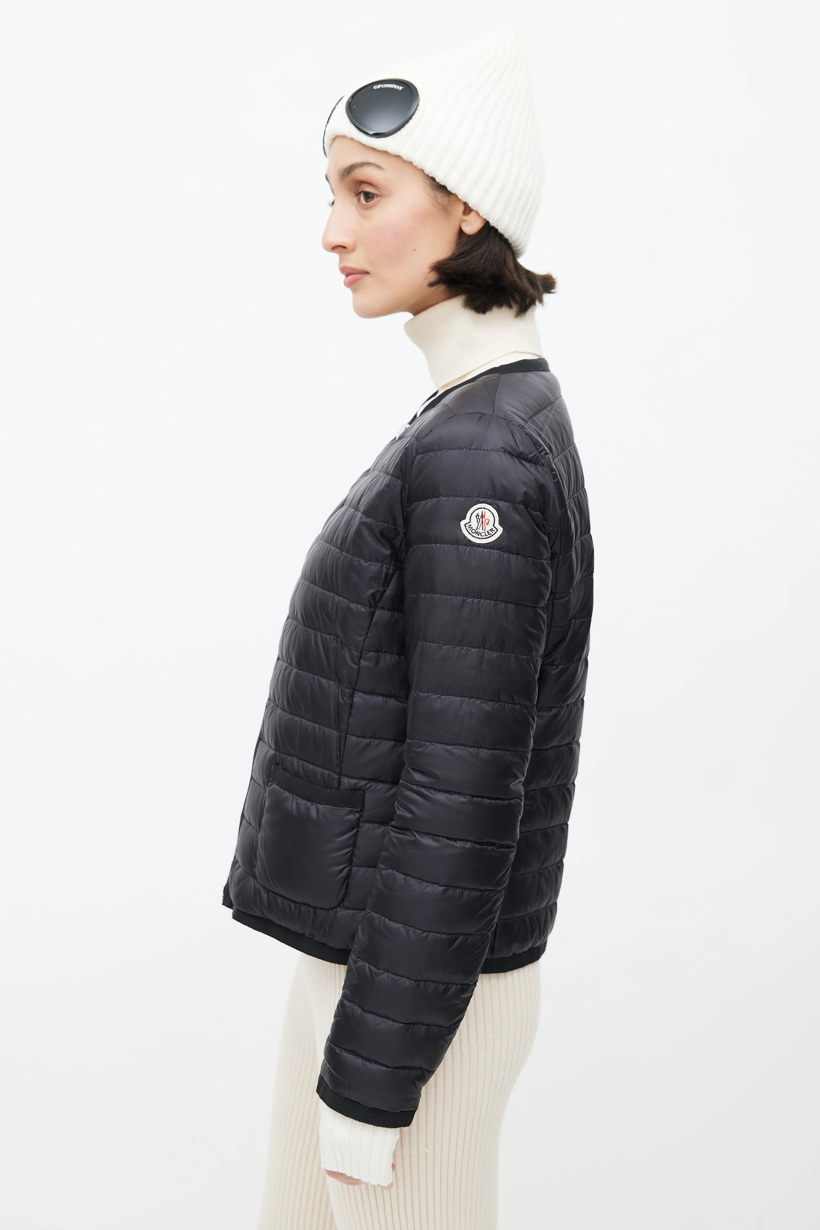 Black & White Meil Guibotto Reversible Down Jacket