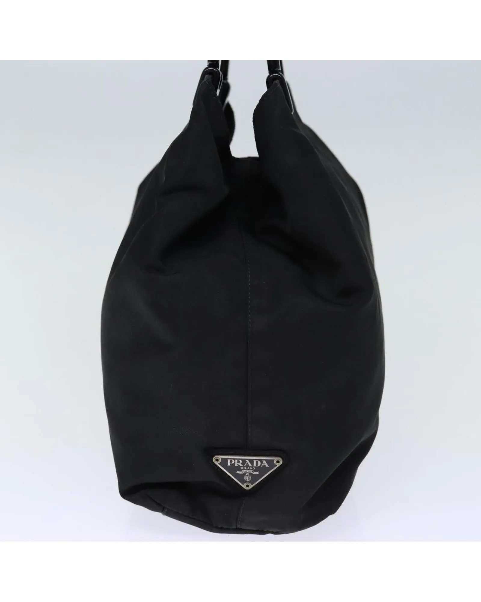 Black Nylon Hand Bag with Accessories - Italian Made