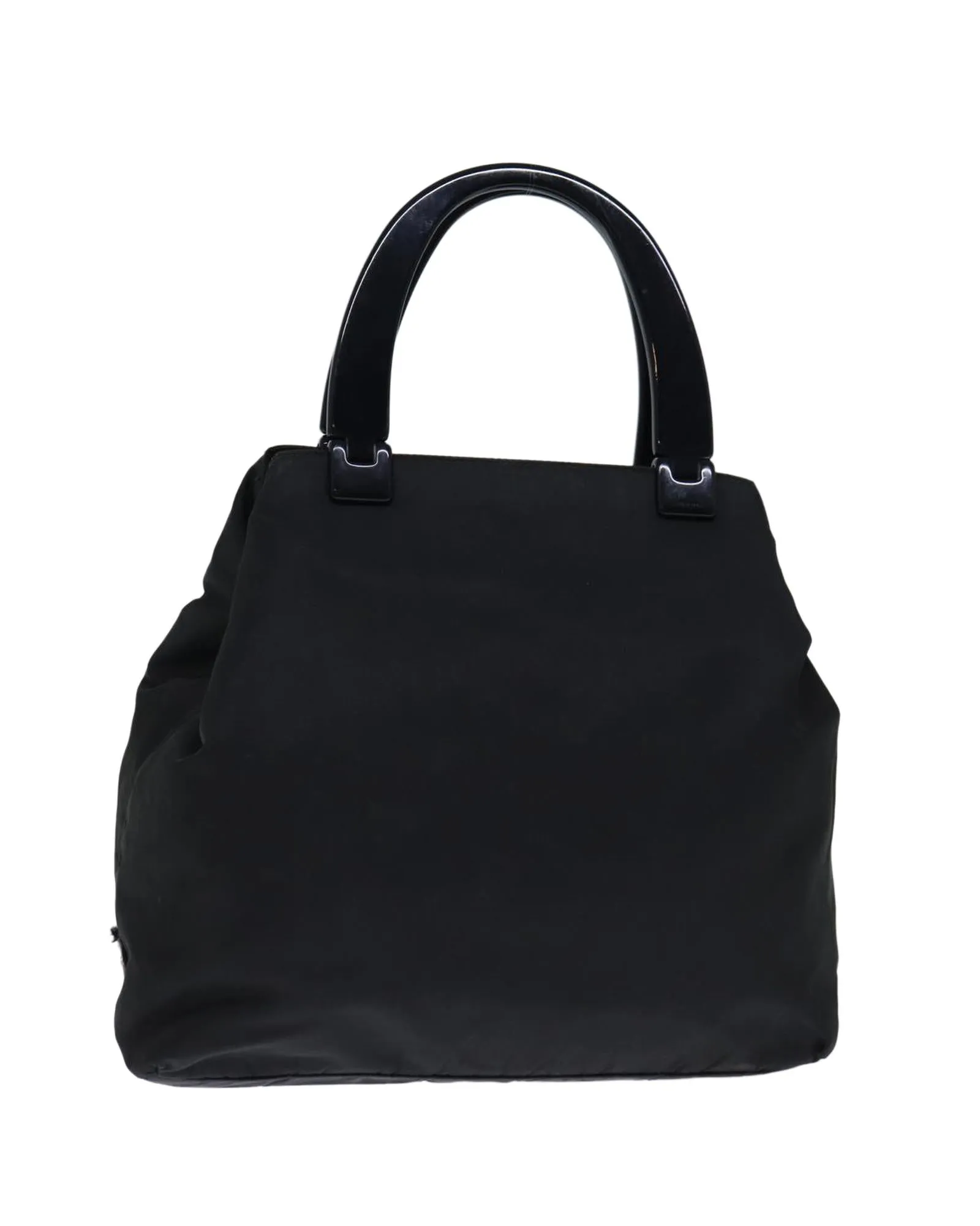 Black Nylon Hand Bag with Accessories - Italian Made
