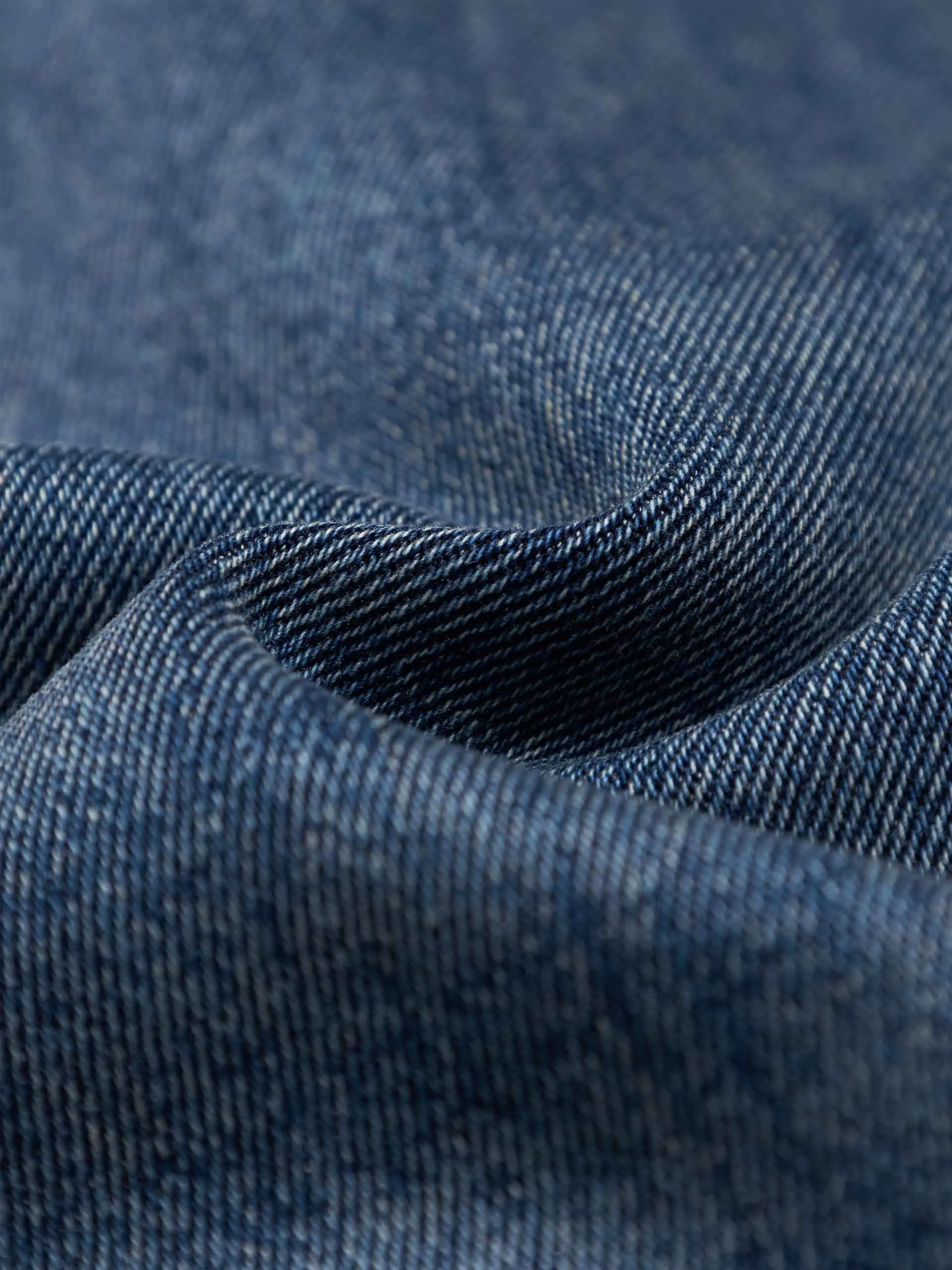 Blue Washed Straight Jeans