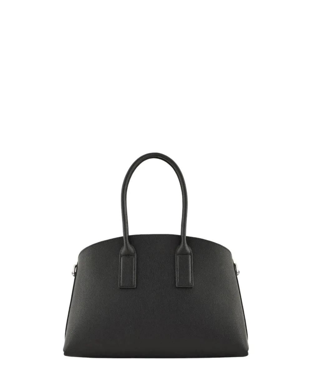 Borsa a mano media in pelle rigenerata Icon ASV