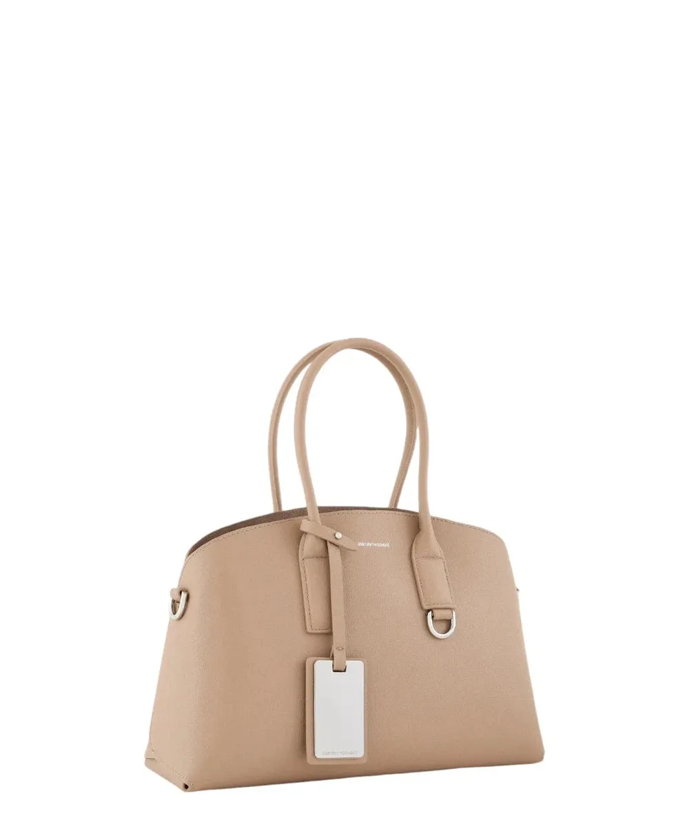 Borsa a mano media in pelle rigenerata Icon ASV