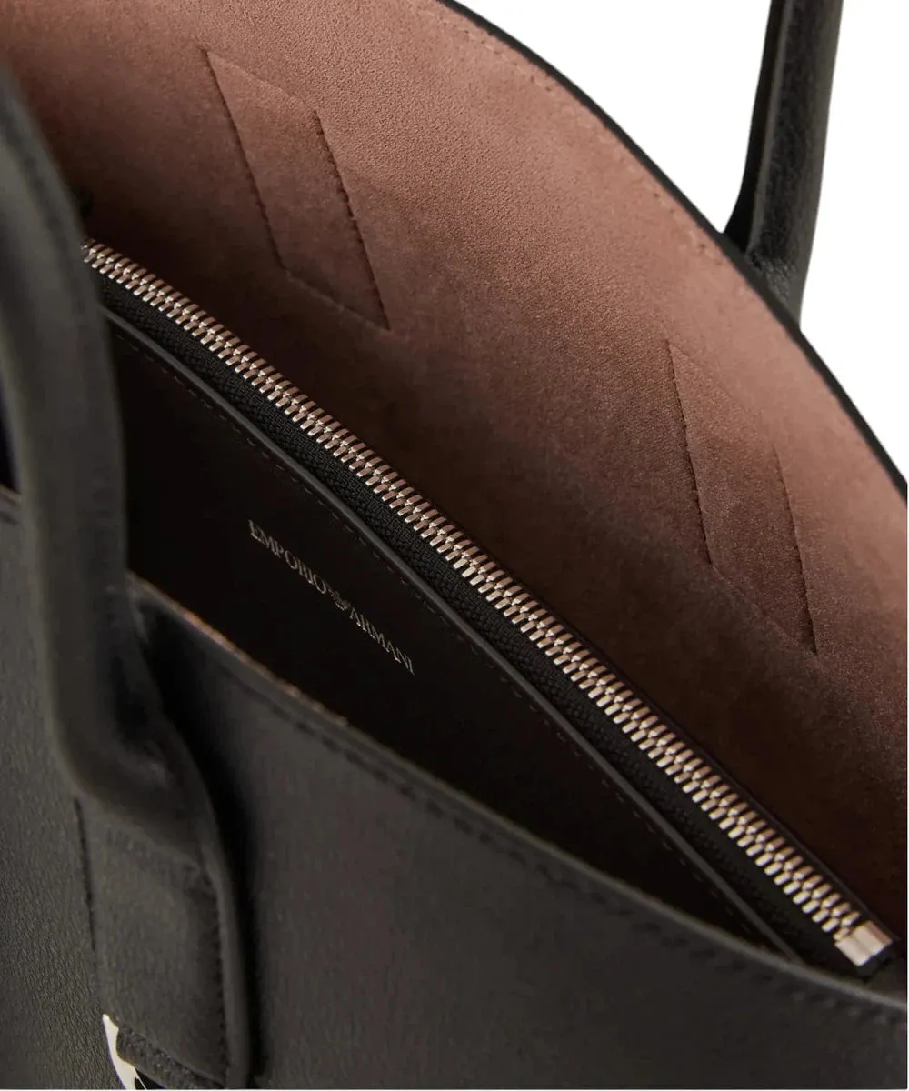 Borsa a mano media in pelle rigenerata Icon ASV