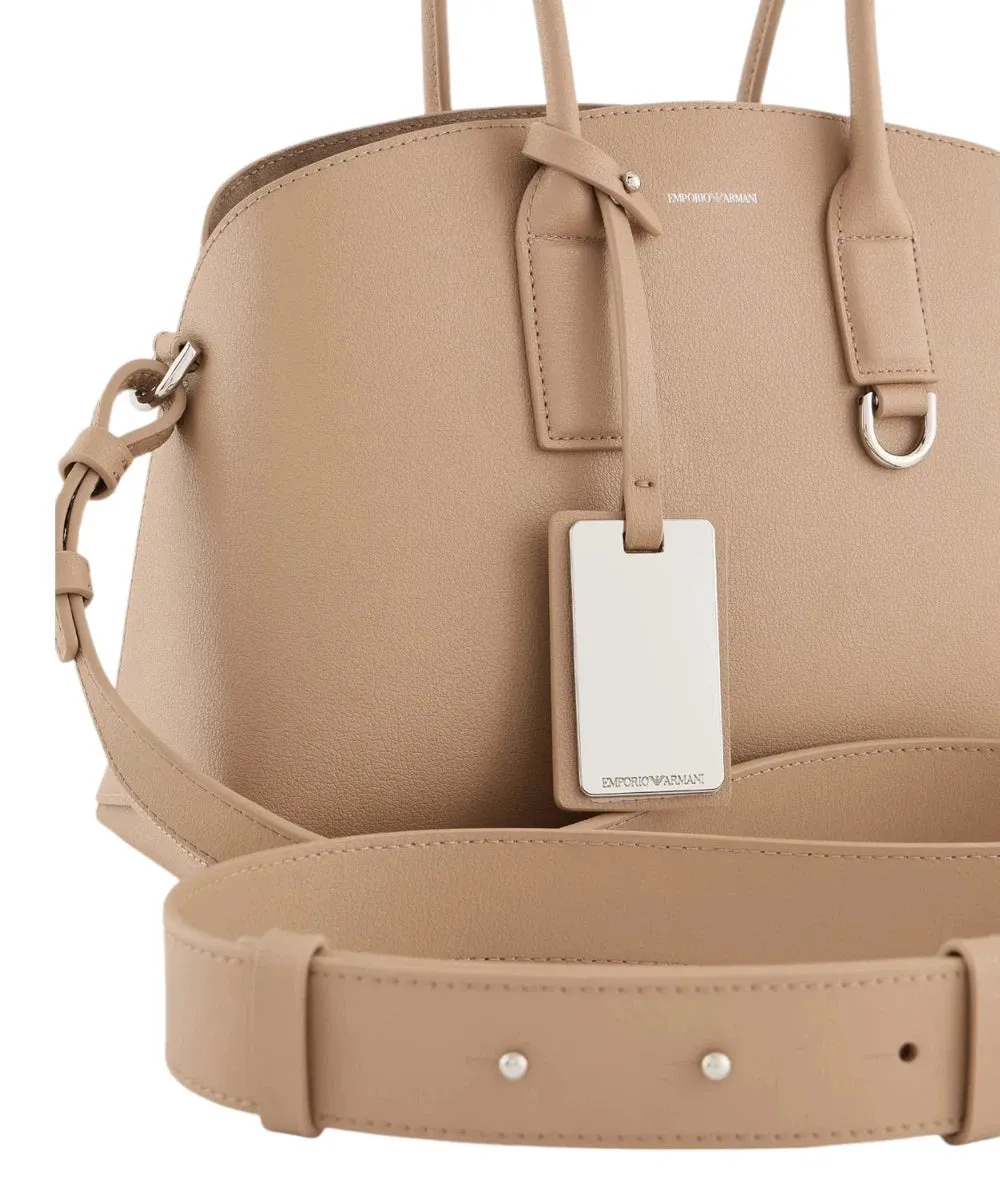 Borsa a mano media in pelle rigenerata Icon ASV