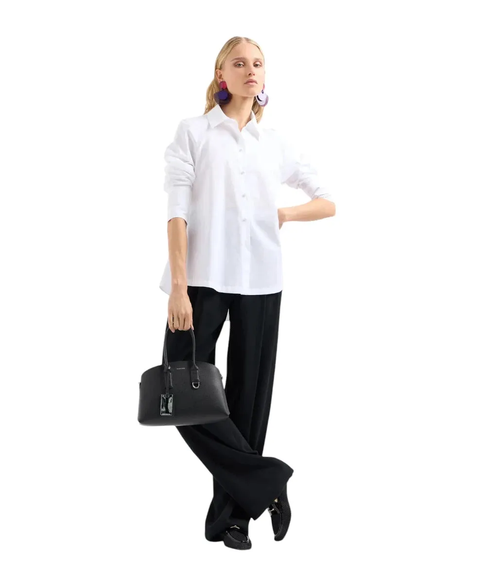 Borsa a mano media in pelle rigenerata Icon ASV