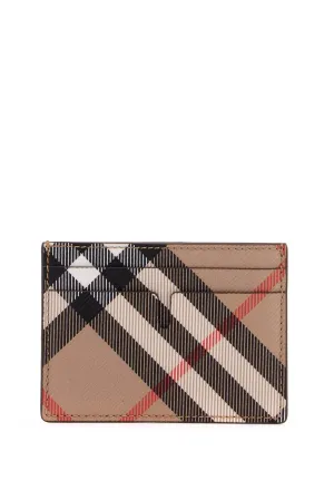 Burberry Card Holder In Coated Canvas