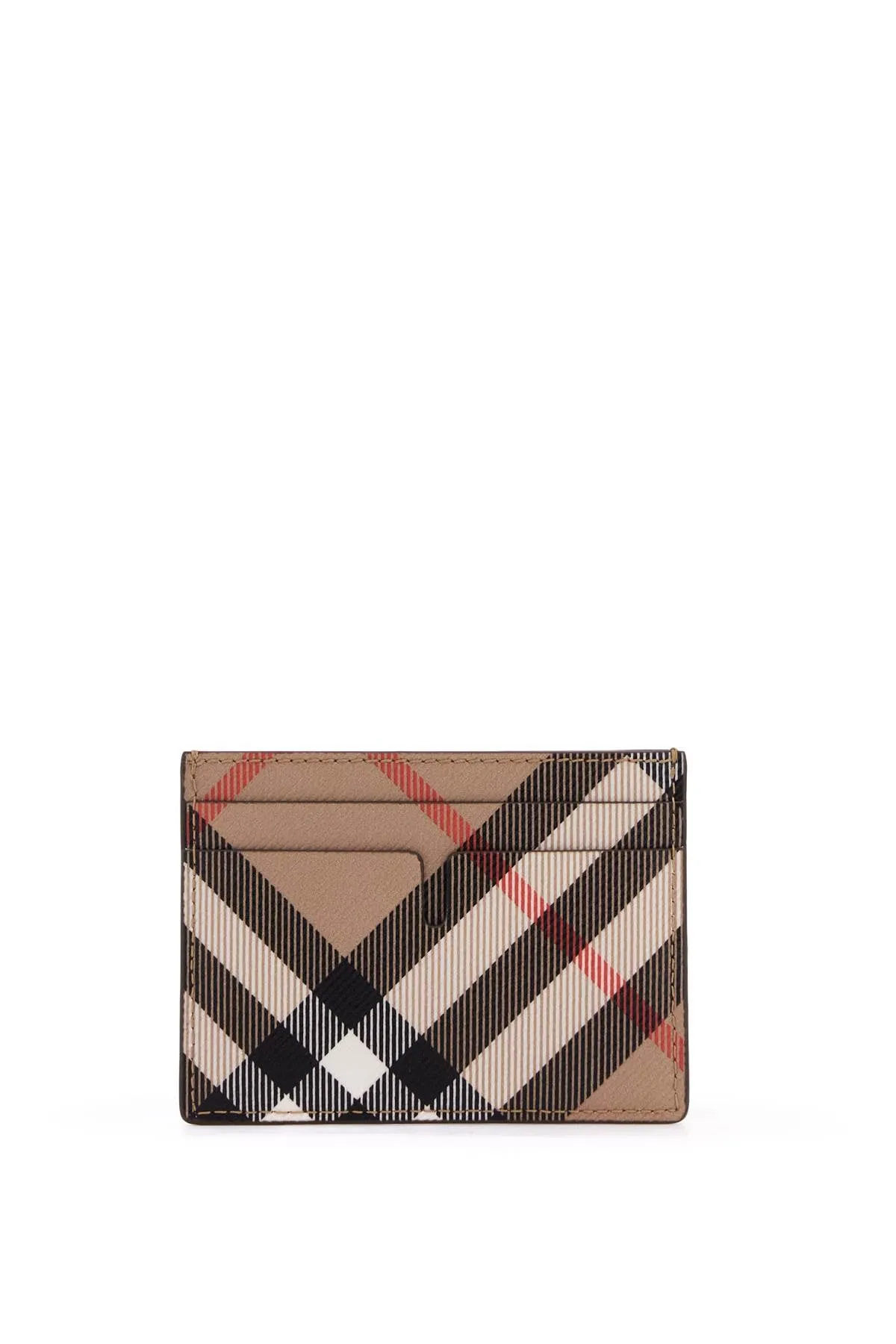 Burberry Card Holder In Coated Canvas