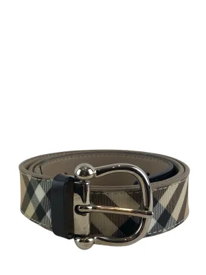 Burberry Classic Plaid Belt