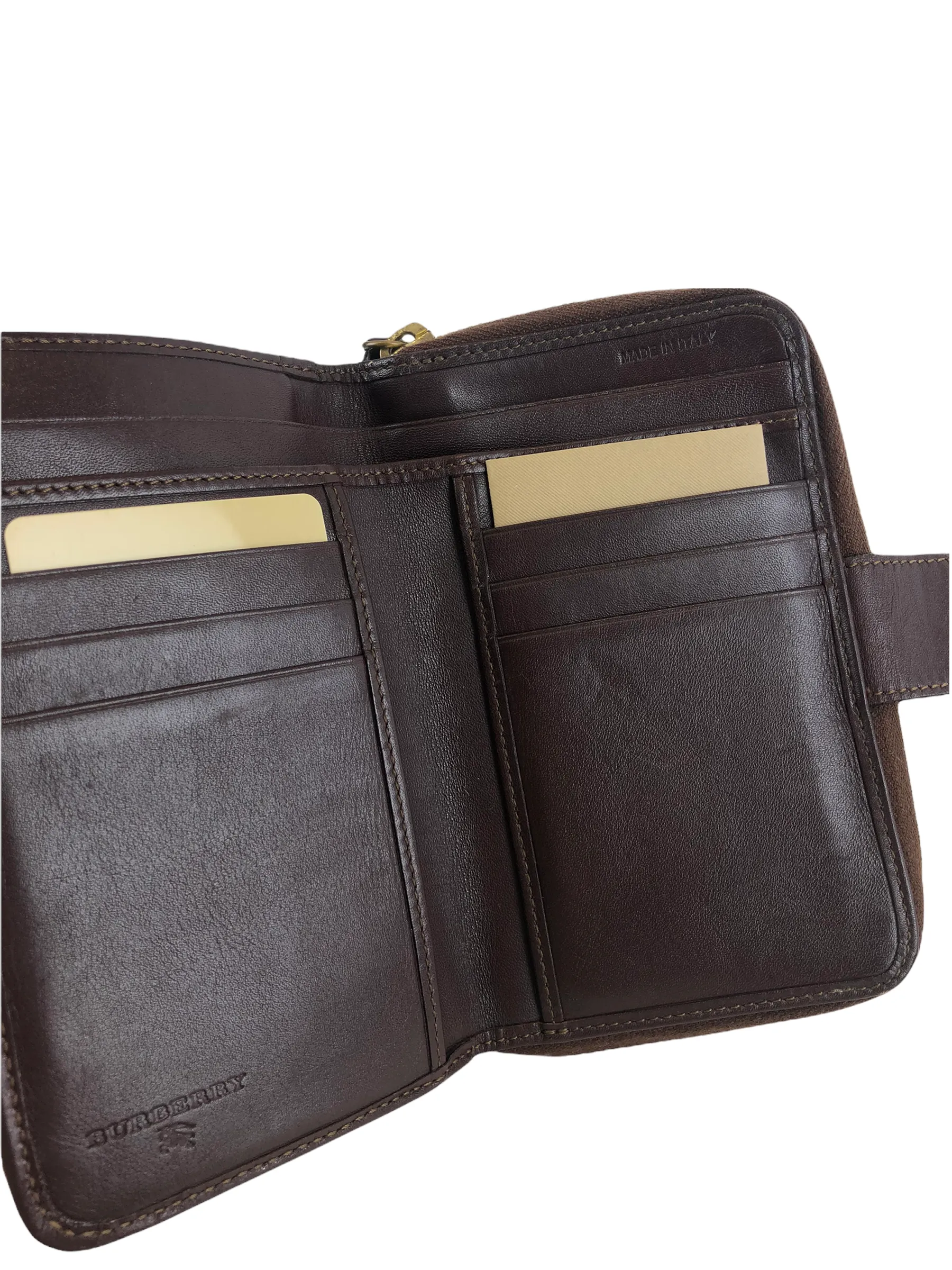 Burberry Classic Plaid Wallet