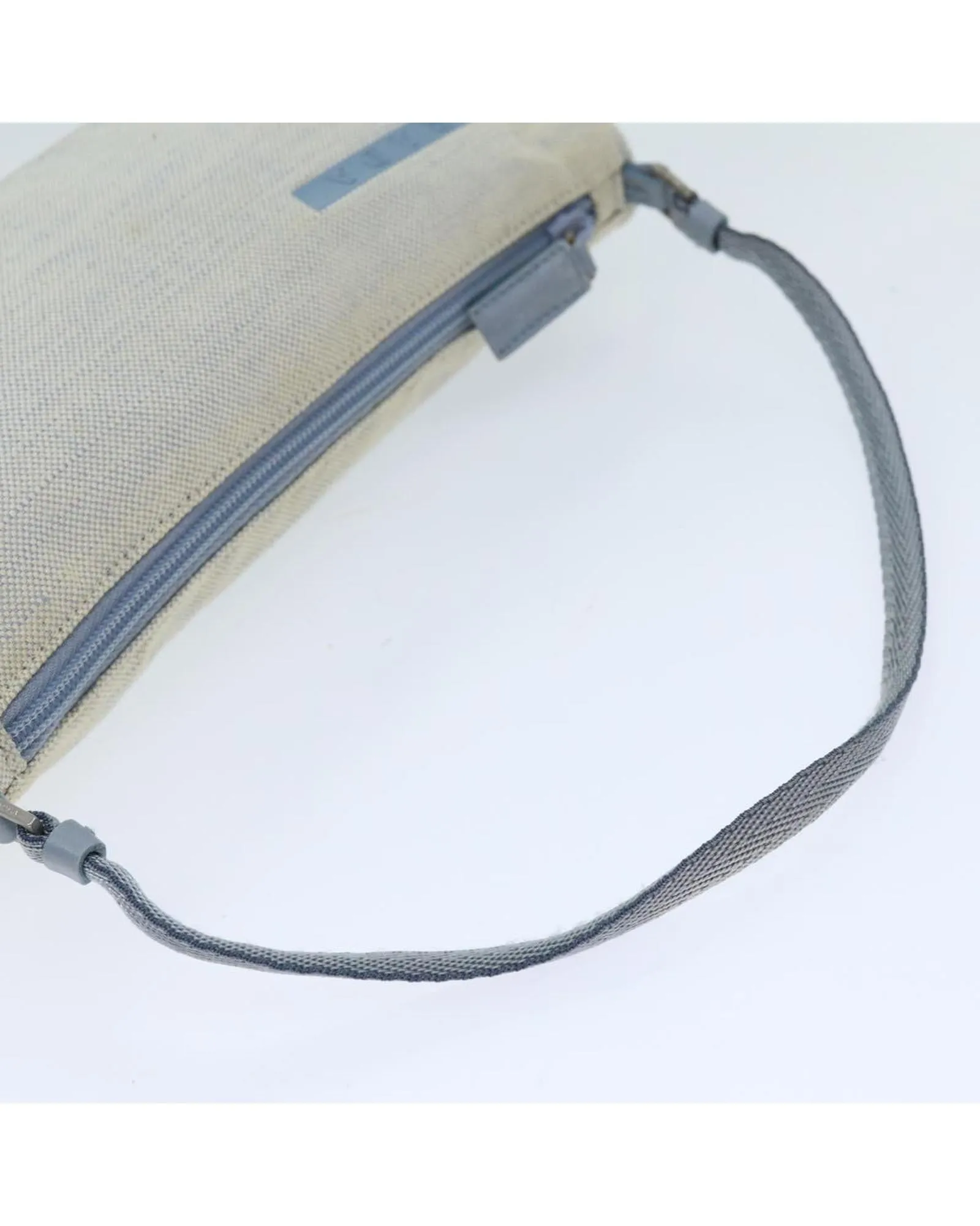 Canvas Accessory Pouch with Guarantee Card - Light Blue