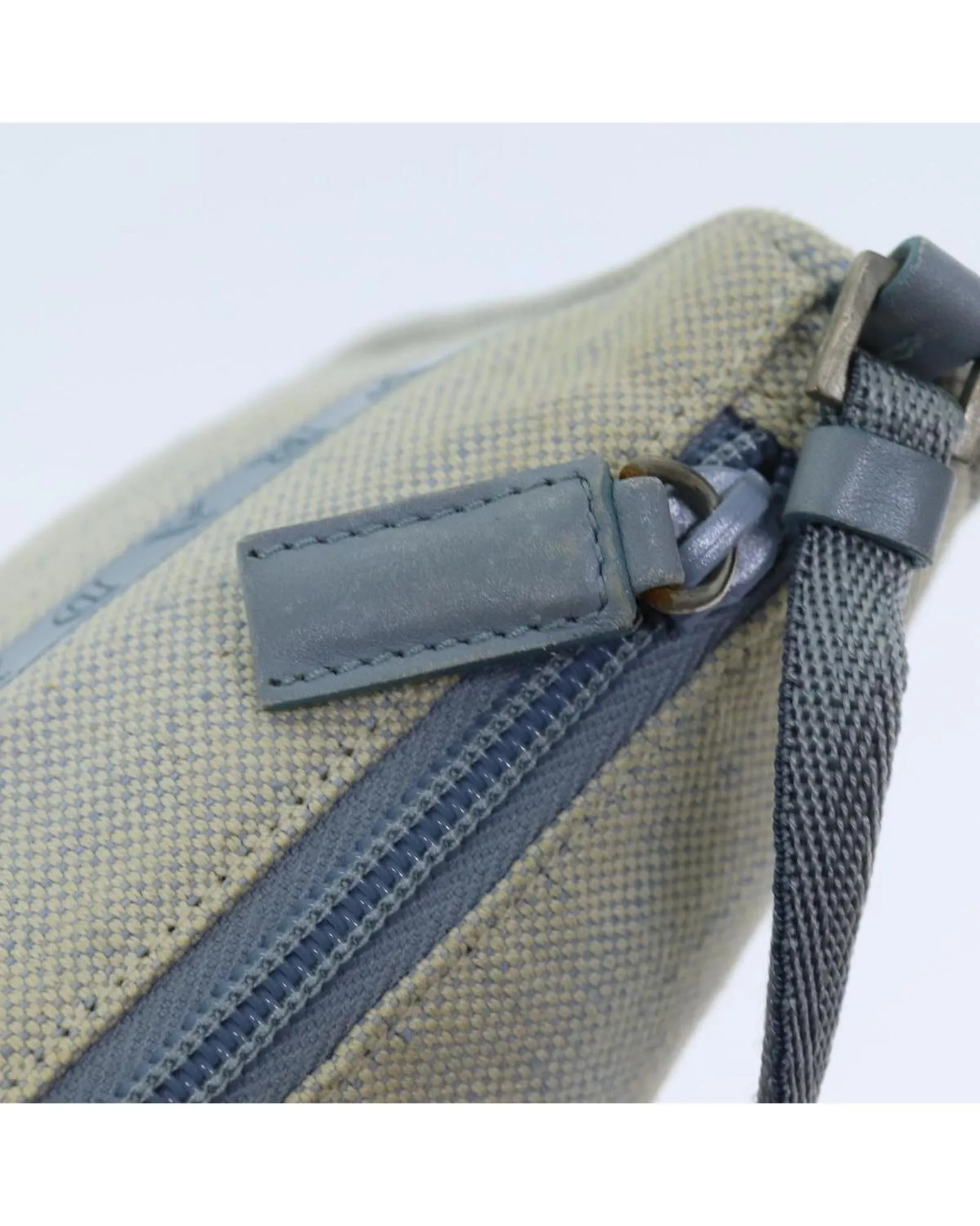 Canvas Accessory Pouch with Guarantee Card - Light Blue