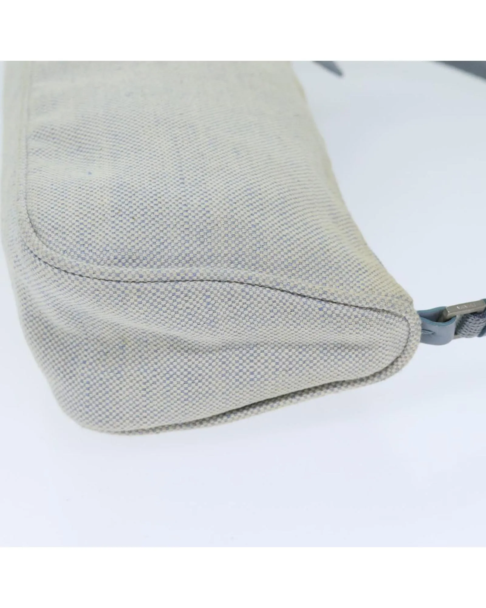 Canvas Accessory Pouch with Guarantee Card - Light Blue