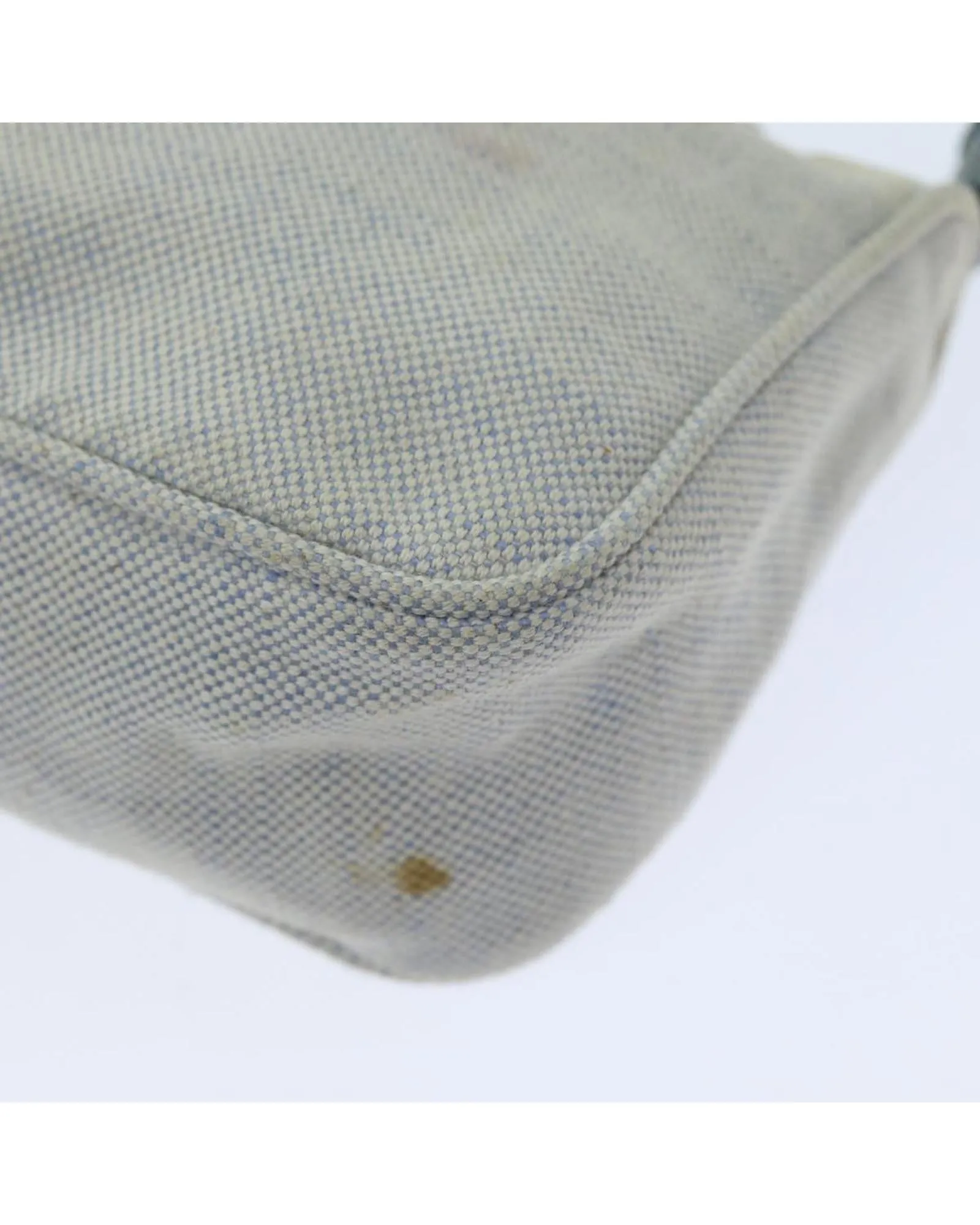 Canvas Accessory Pouch with Guarantee Card - Light Blue