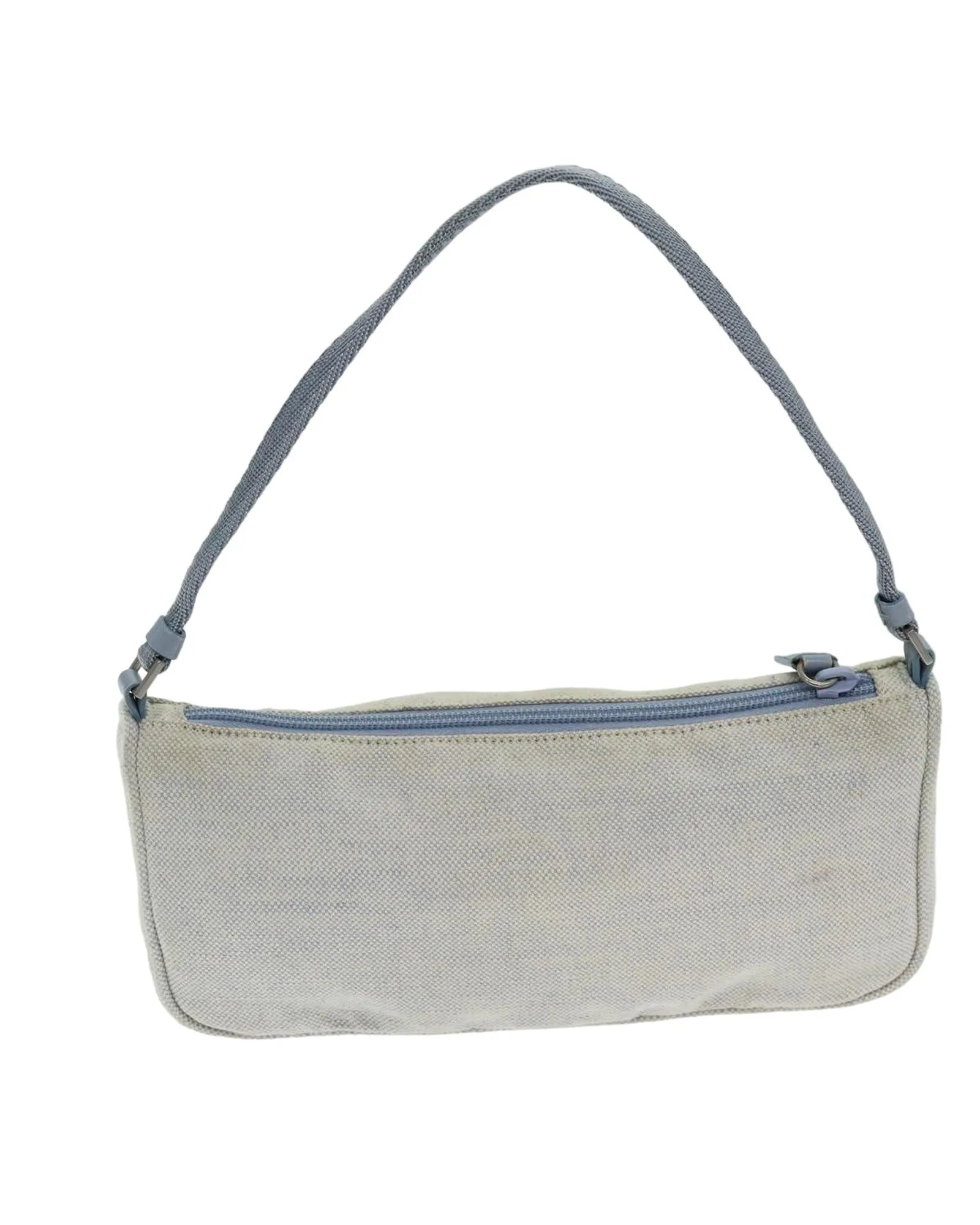 Canvas Accessory Pouch with Guarantee Card - Light Blue