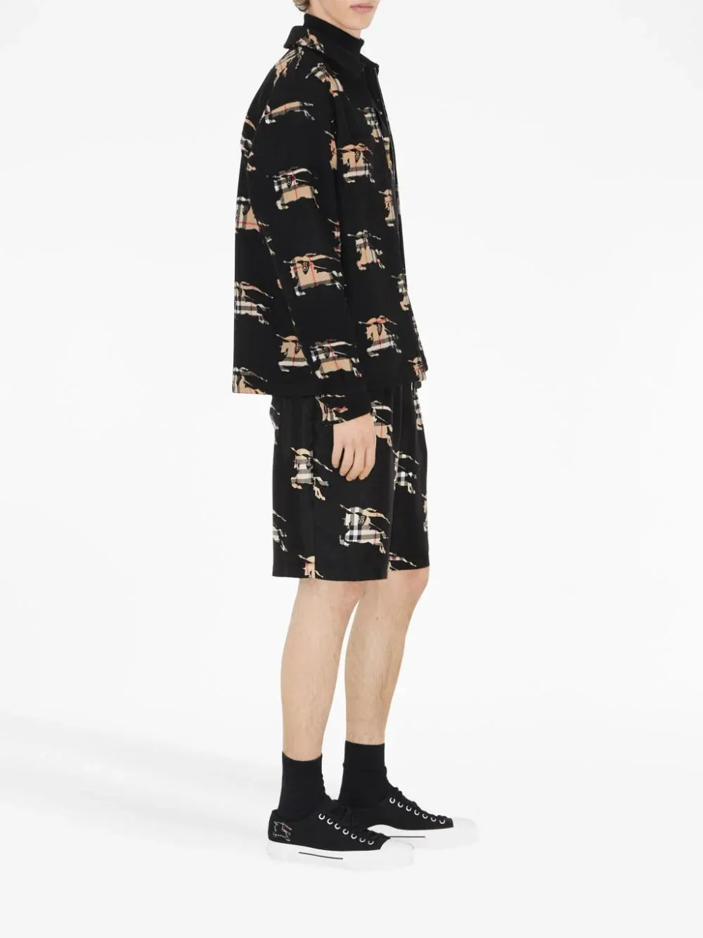 Check Ekd Zip-Up Shirt