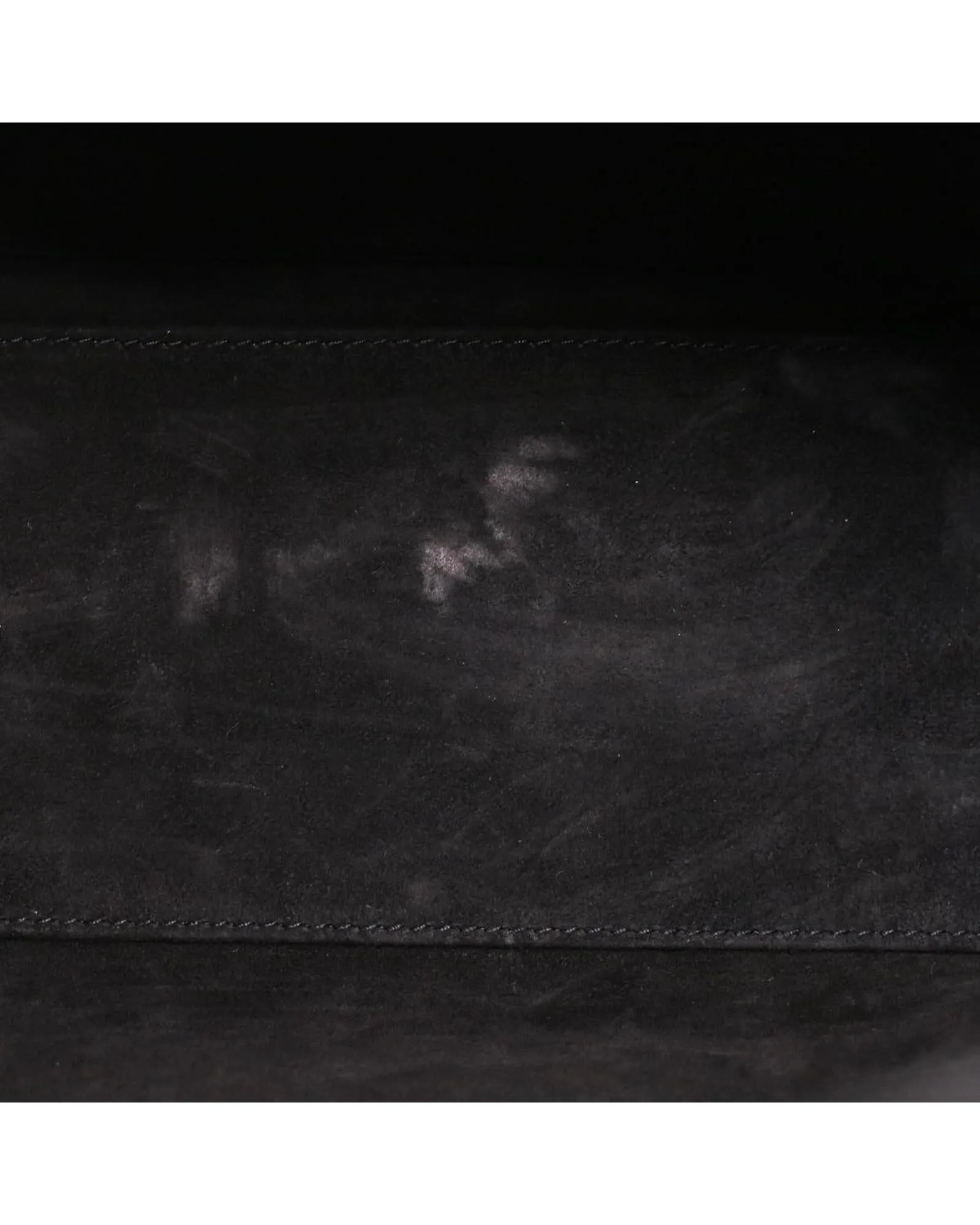 Christian Dior Canage Lady Dior Hand Bag Calfskin Black