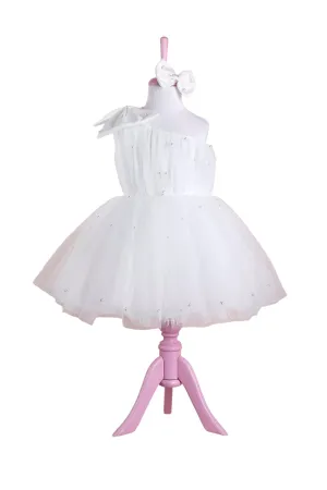 Cindy White Party Dress