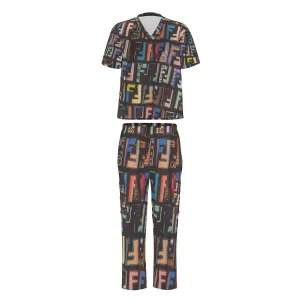 Customized Nurse Unisex Set With Six Pocket Scrubs