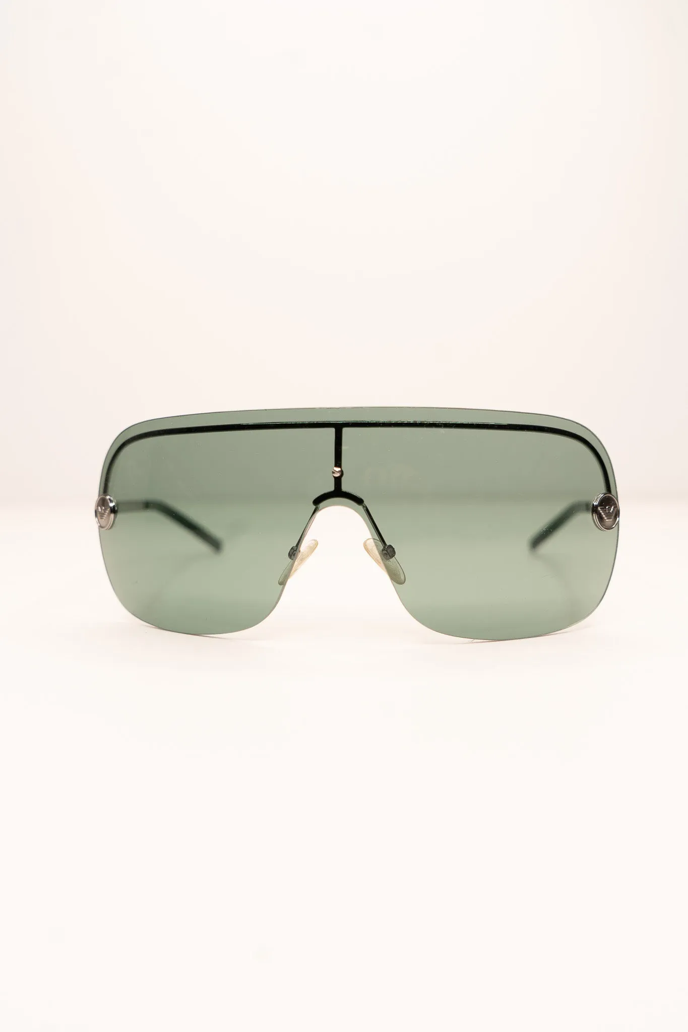 Emporio Armani Oversized Mask Sunglasses