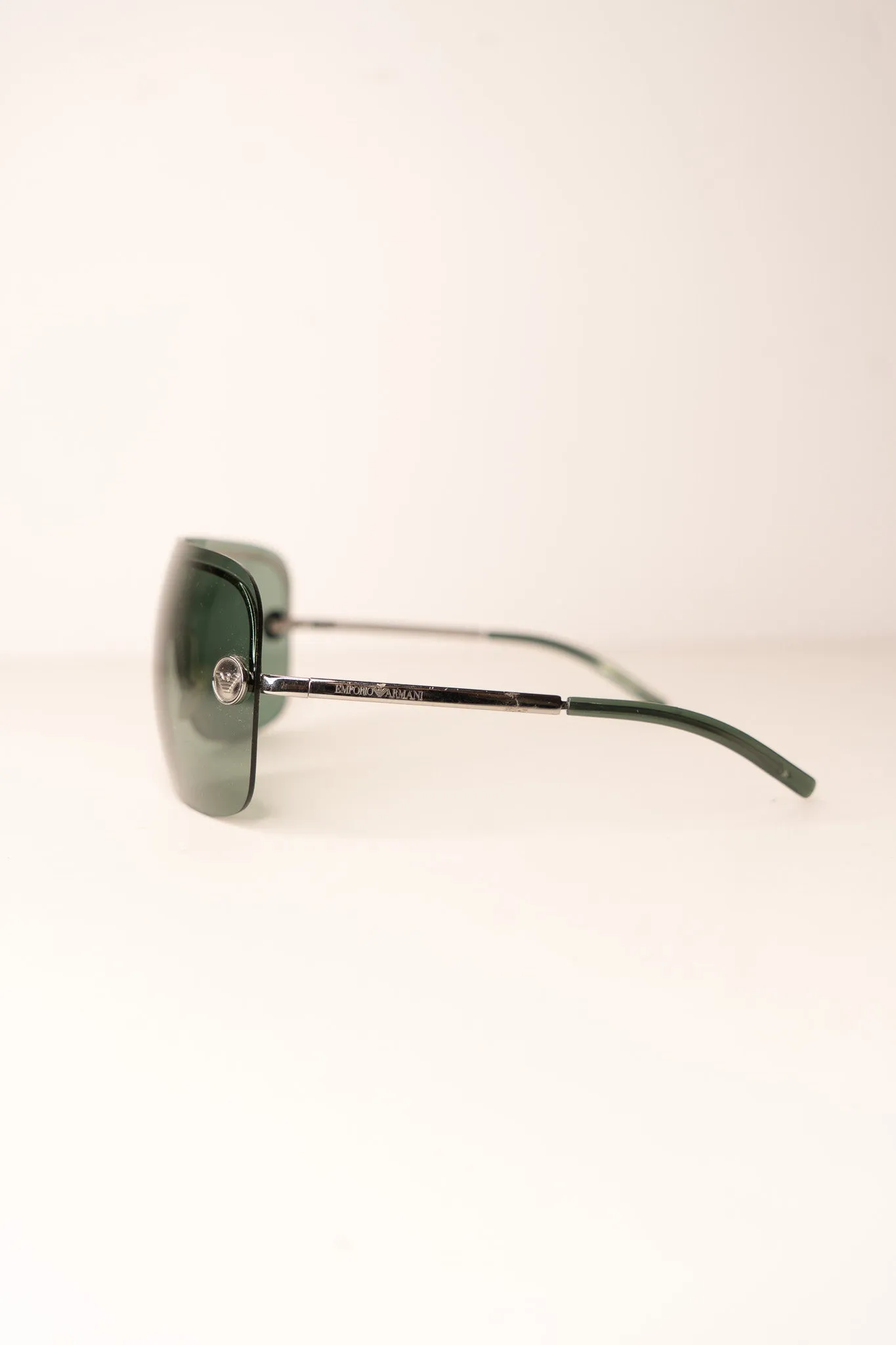 Emporio Armani Oversized Mask Sunglasses