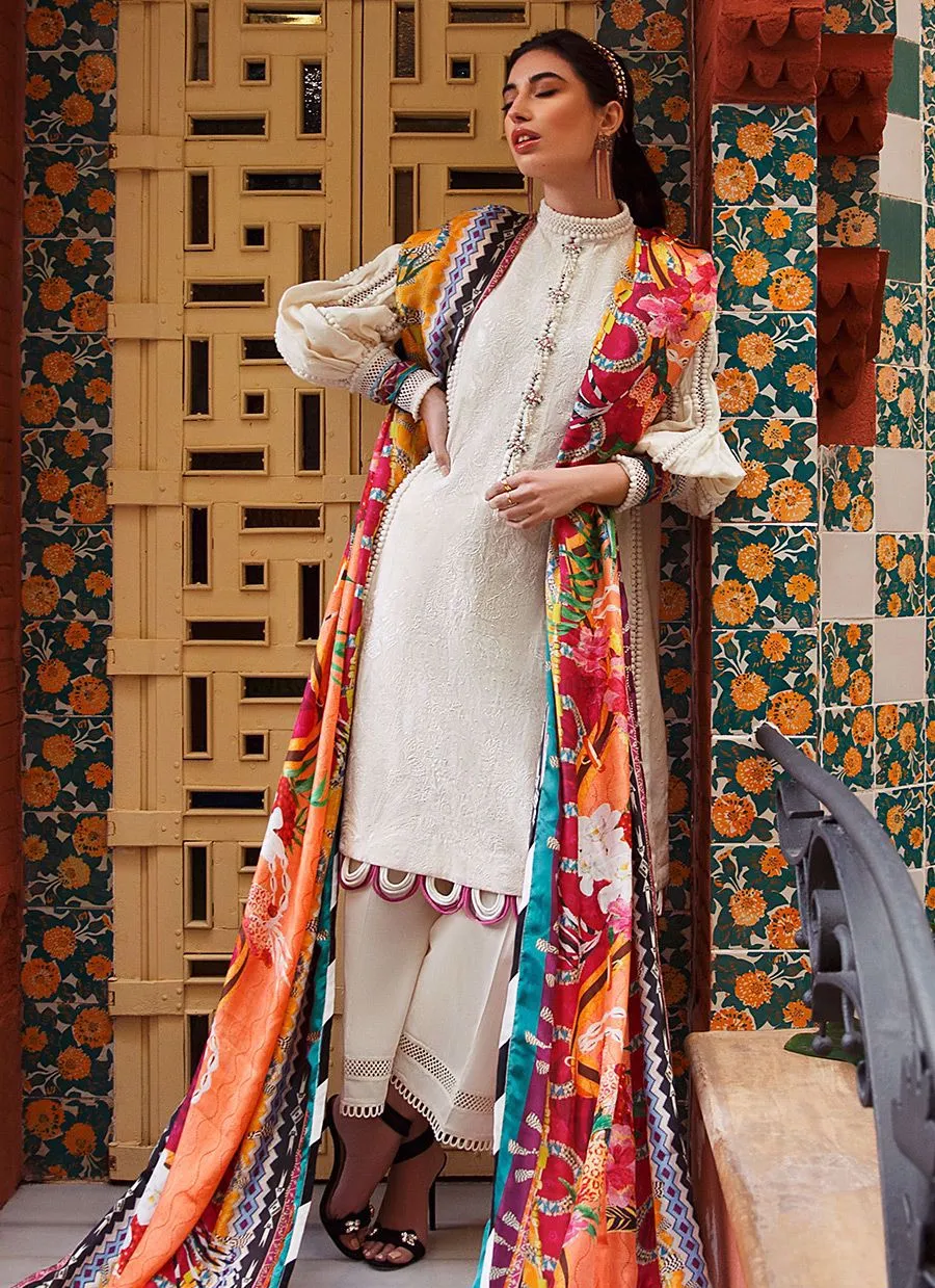 Farah Talib Aziz Luxe Lawn Collection 2020 – FTA-13 Mireia