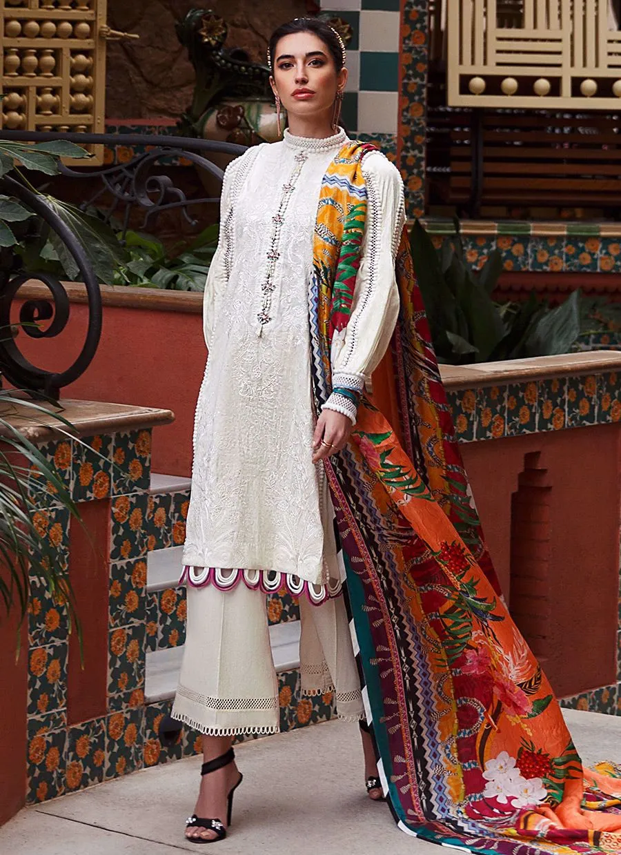 Farah Talib Aziz Luxe Lawn Collection 2020 – FTA-13 Mireia