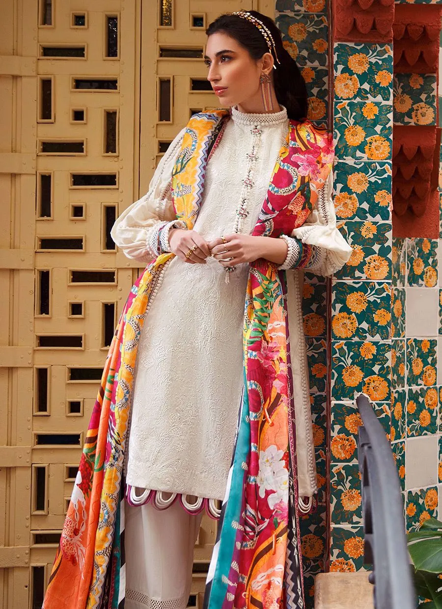 Farah Talib Aziz Luxe Lawn Collection 2020 – FTA-13 Mireia