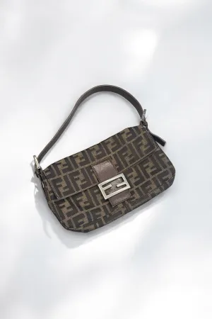 Fendi Brown Zucca Bag