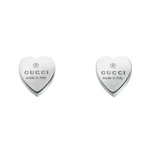 GC Trademark Sterling Silver Heart Earrings
