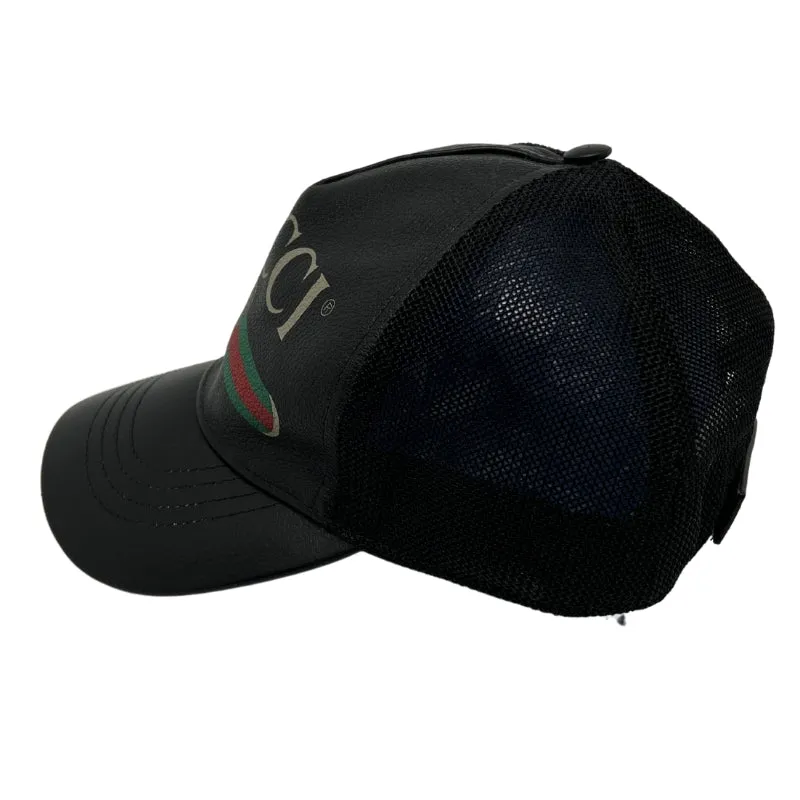 Gucci Leather Hat