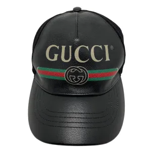 Gucci Leather Hat