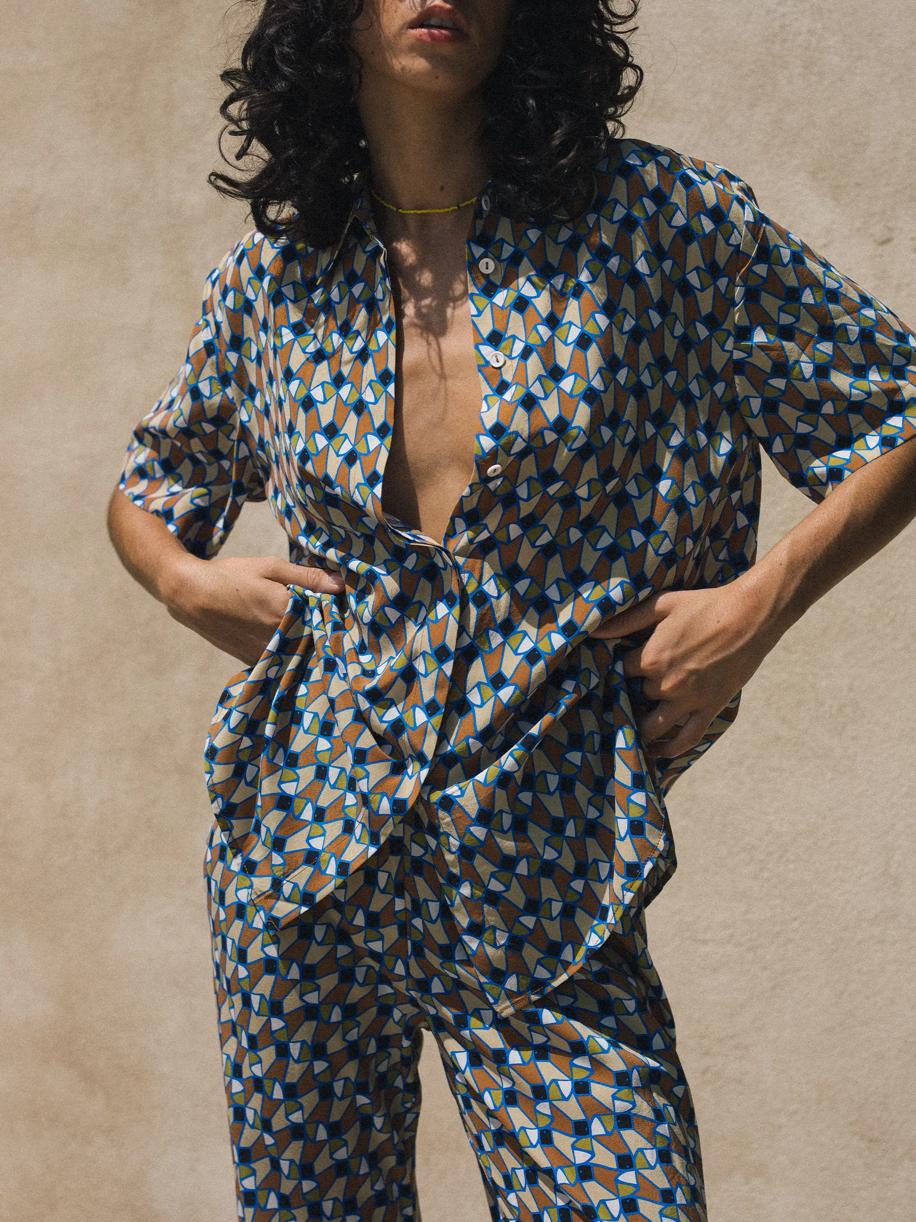 Isla Shirt | Herring Silk