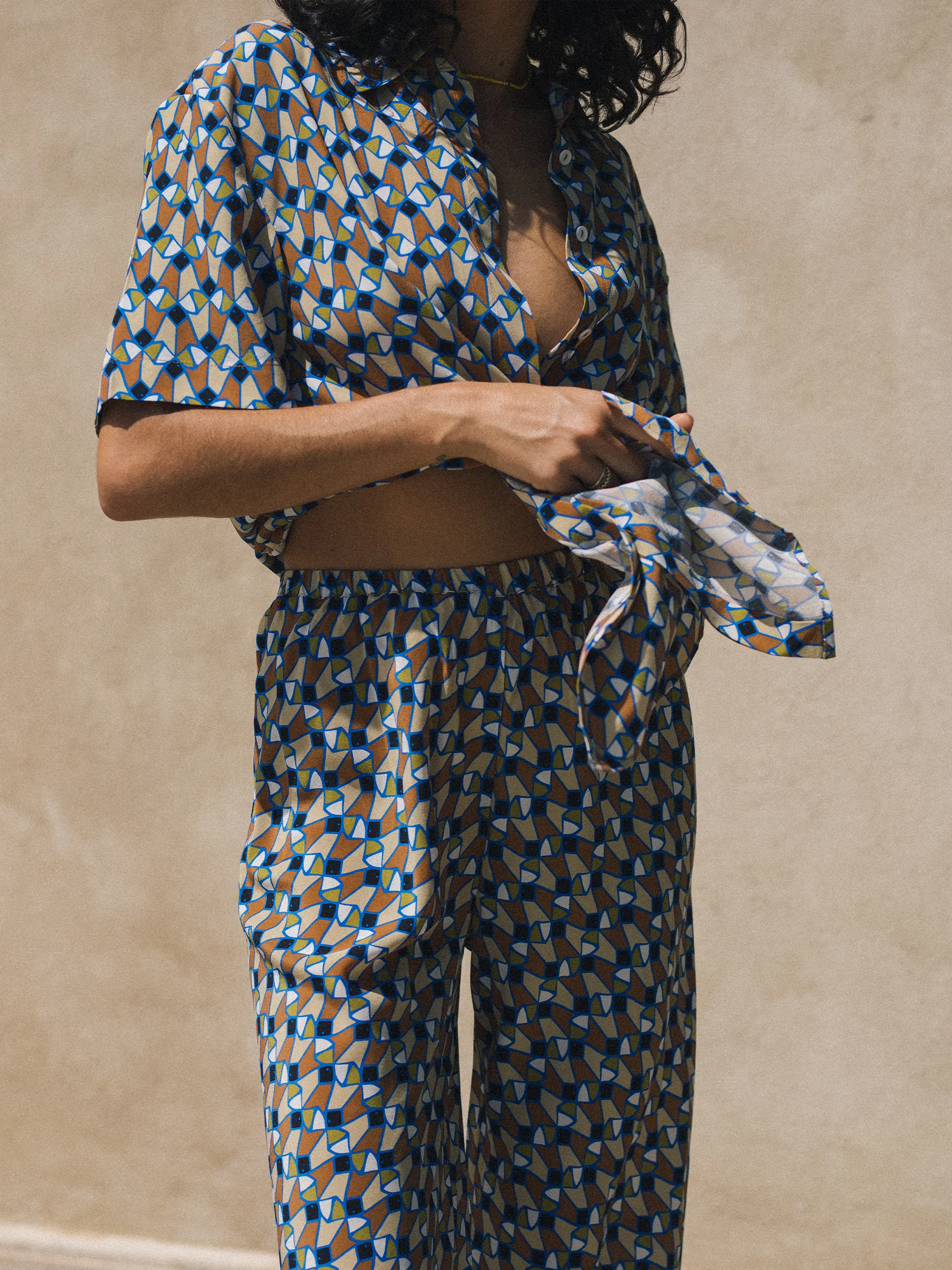 Isla Shirt | Herring Silk