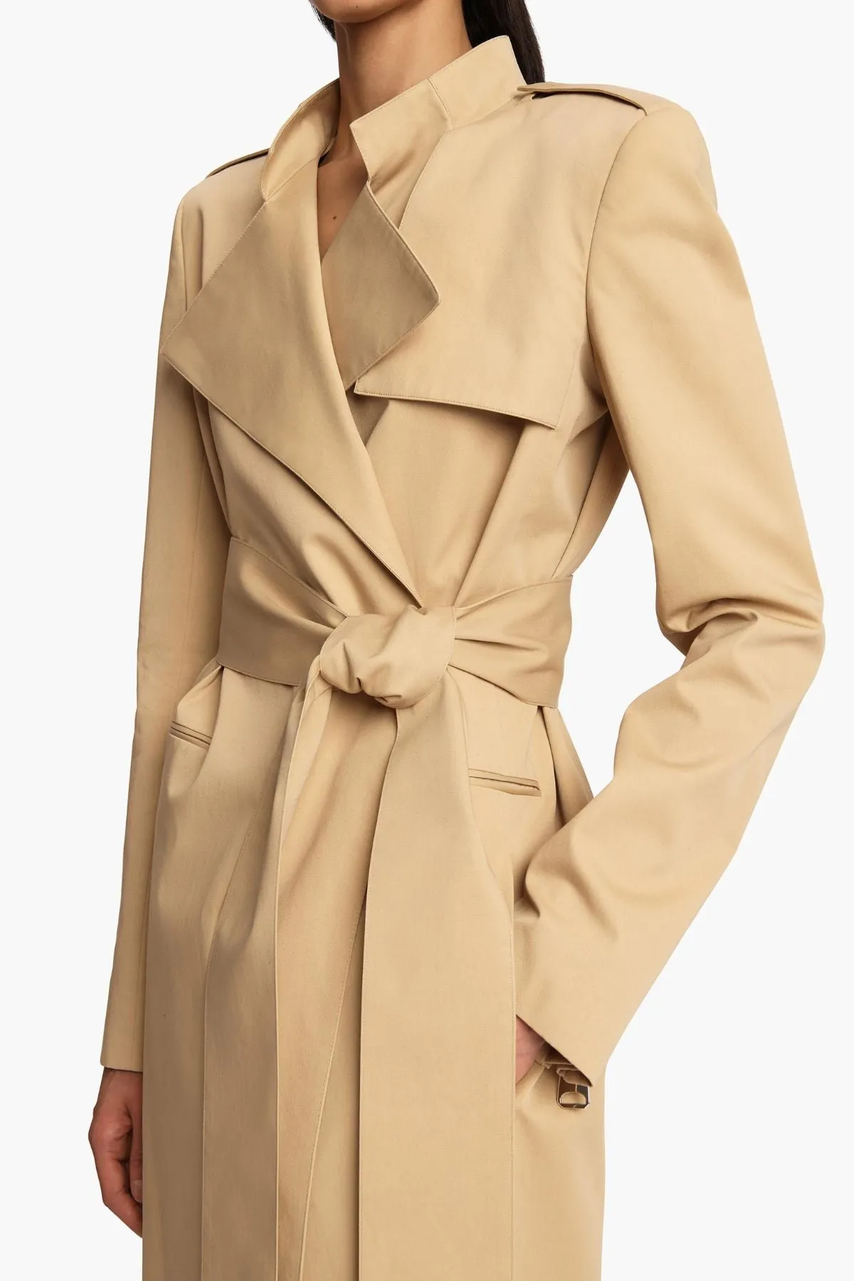 KHAITE Maxwell Coat - Wheat