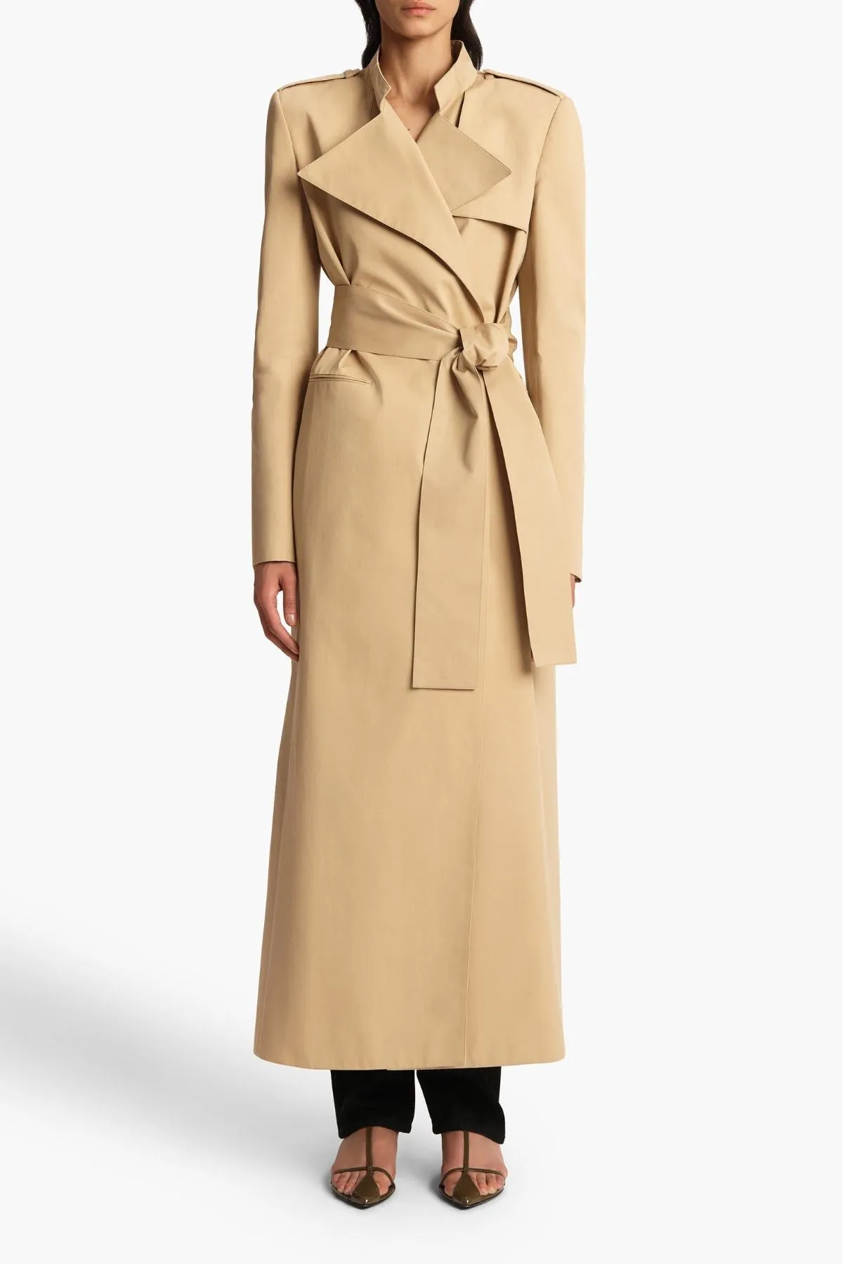 KHAITE Maxwell Coat - Wheat