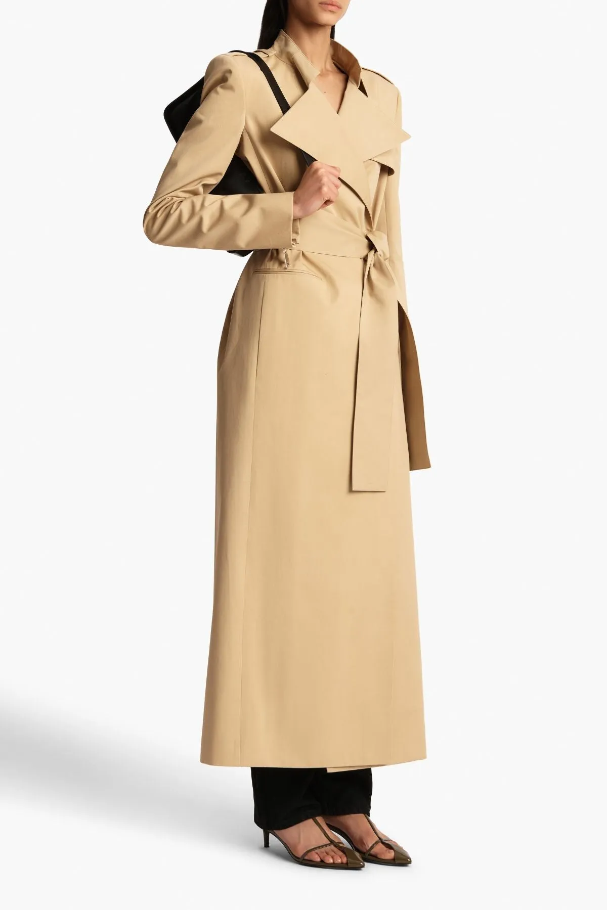 KHAITE Maxwell Coat - Wheat