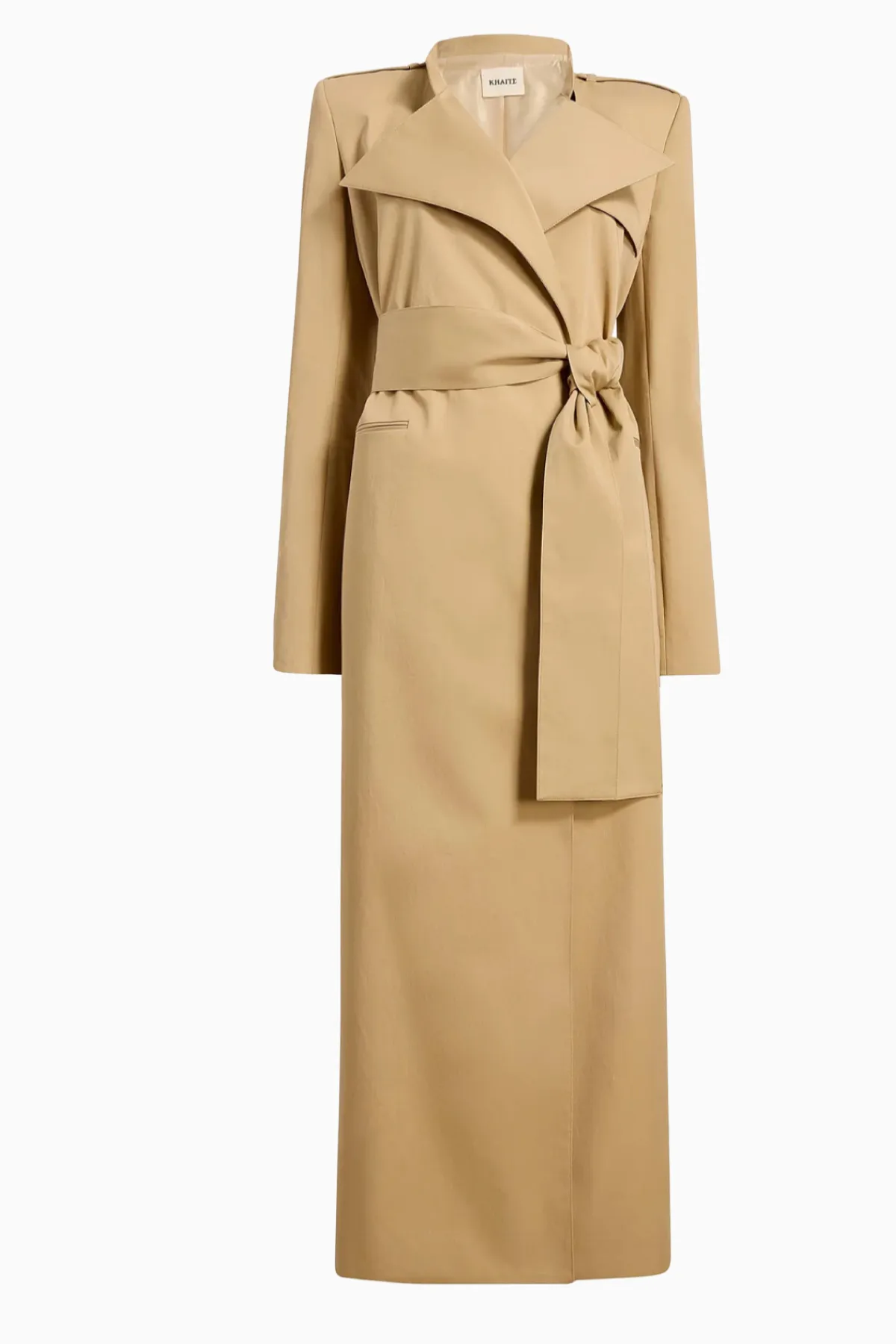 KHAITE Maxwell Coat - Wheat