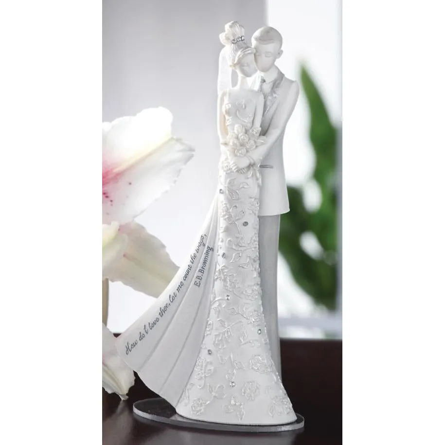 Language of Love My Love Wedding Cake Topper Figurine