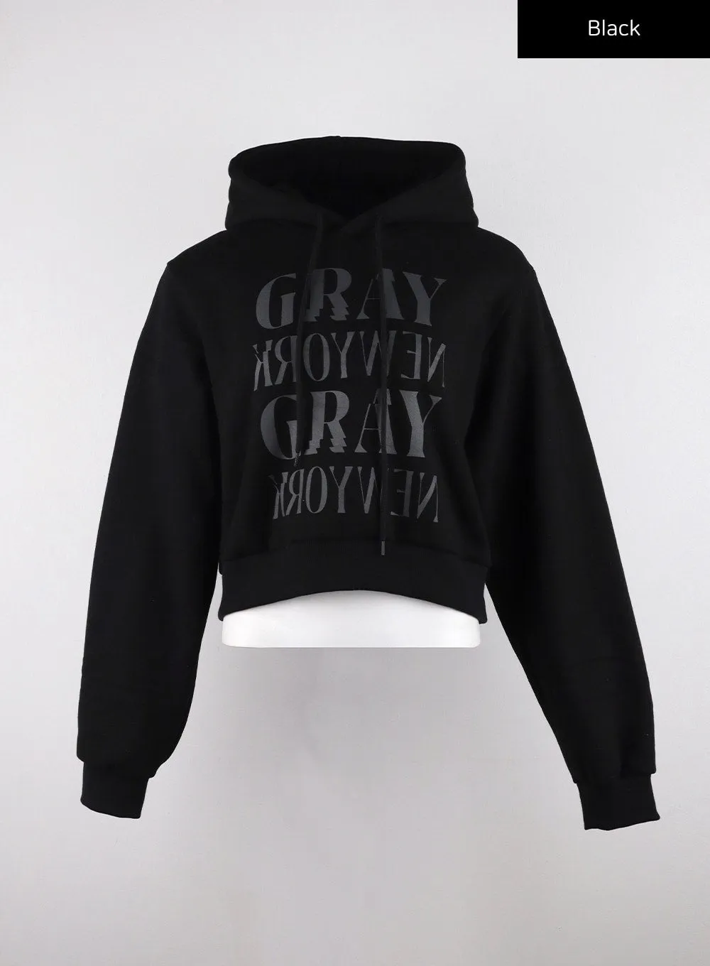Lettering Sweat Hoodie CD312