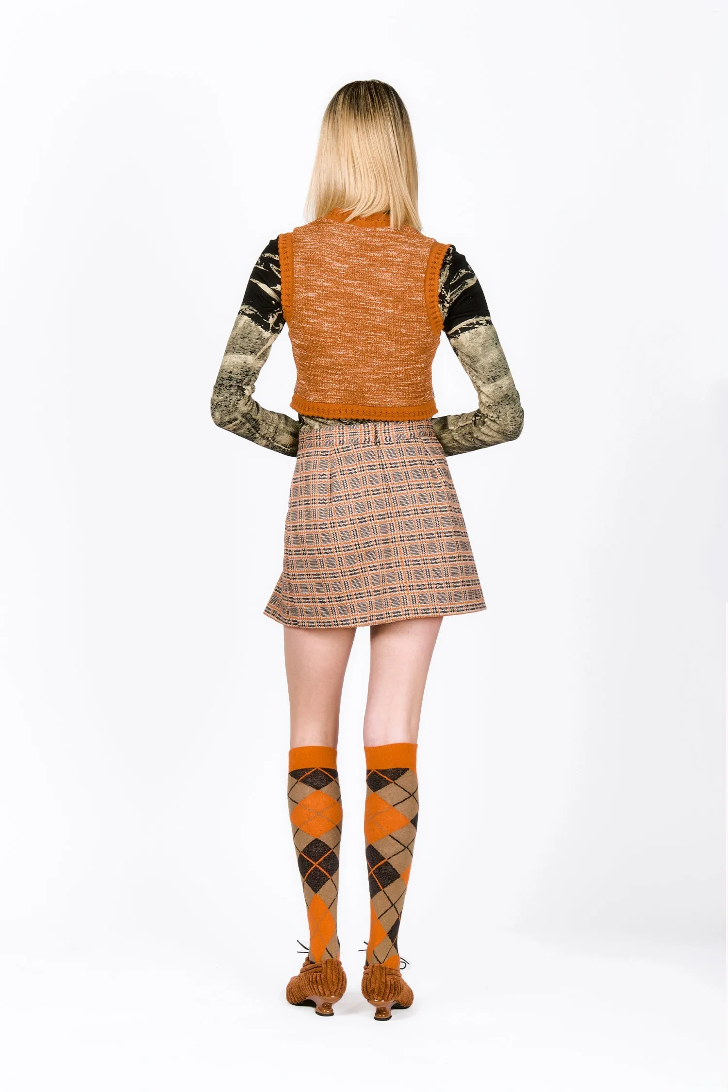 Londonderry Knit Mini Skirt