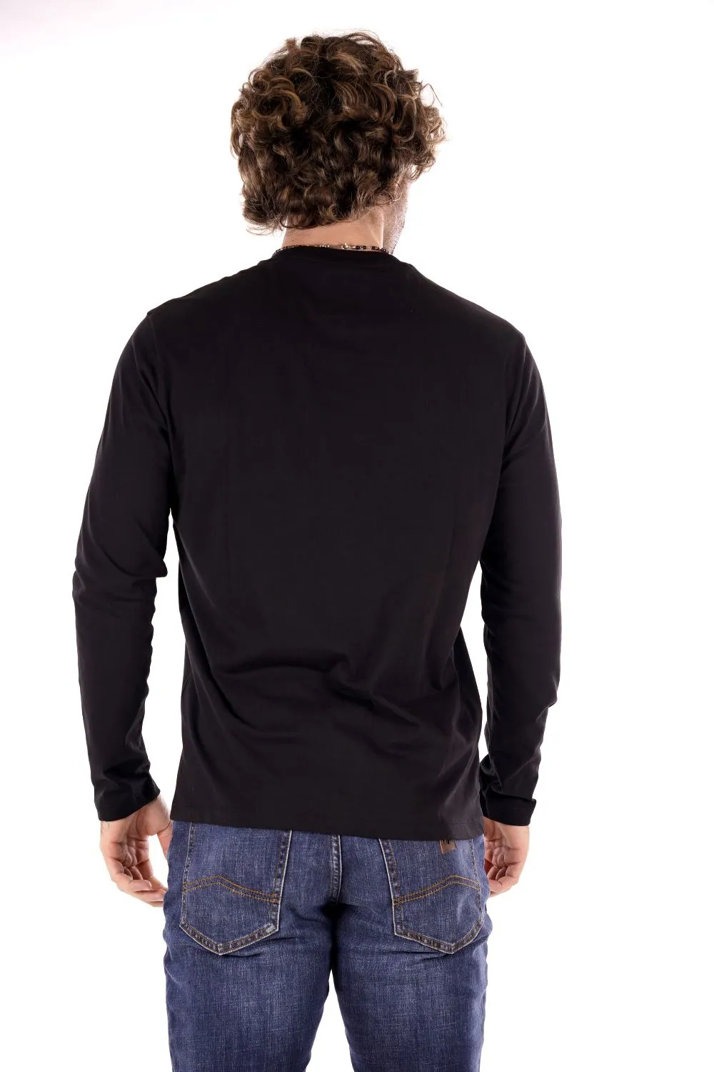 Long-shirt ARMANI EXCHANGE da Uomo - nero 8NZTPLZJH4Z1200 NERO