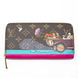 Louis Vuitton Monogram Illustre Evasion Long Zip Wallet