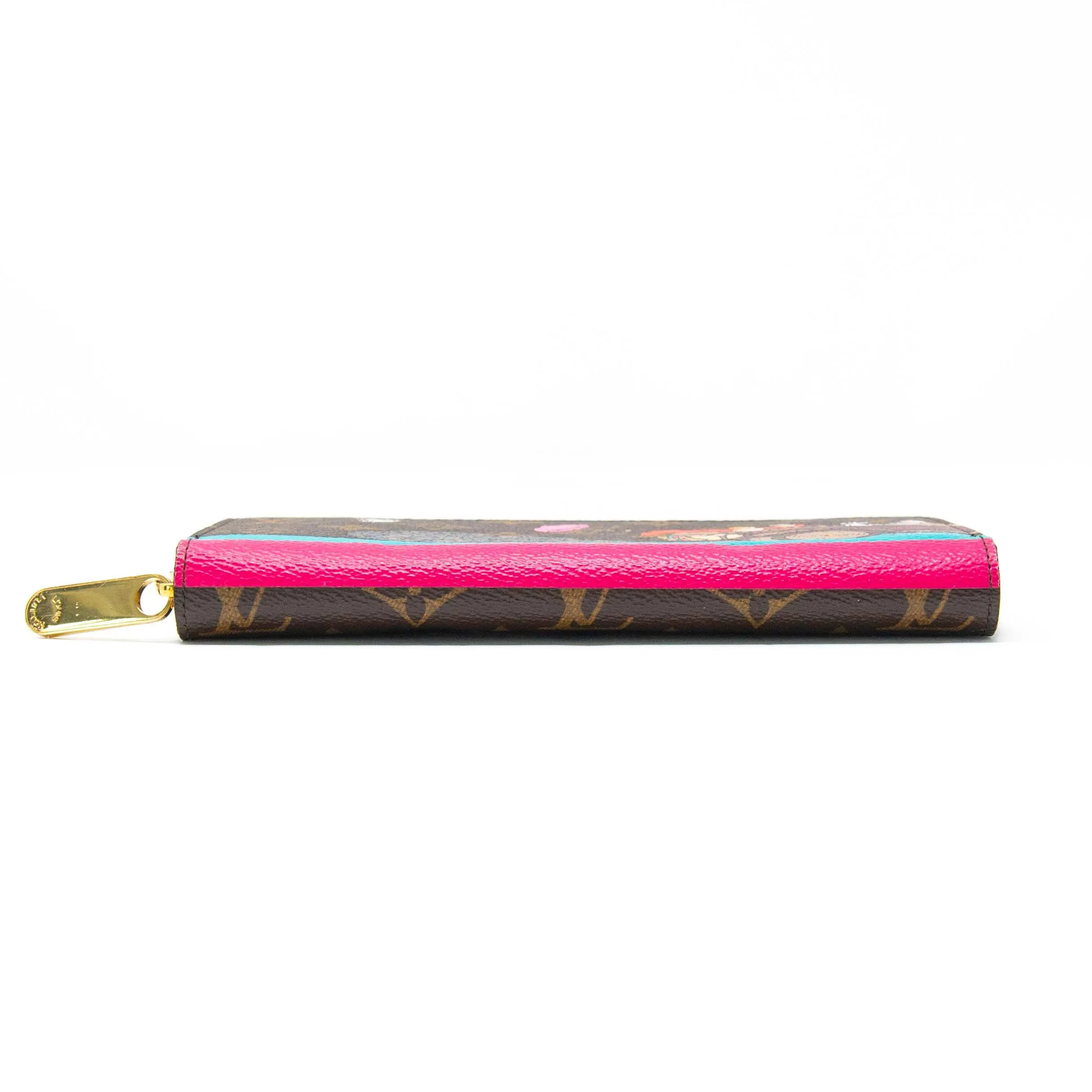 Louis Vuitton Monogram Illustre Evasion Long Zip Wallet