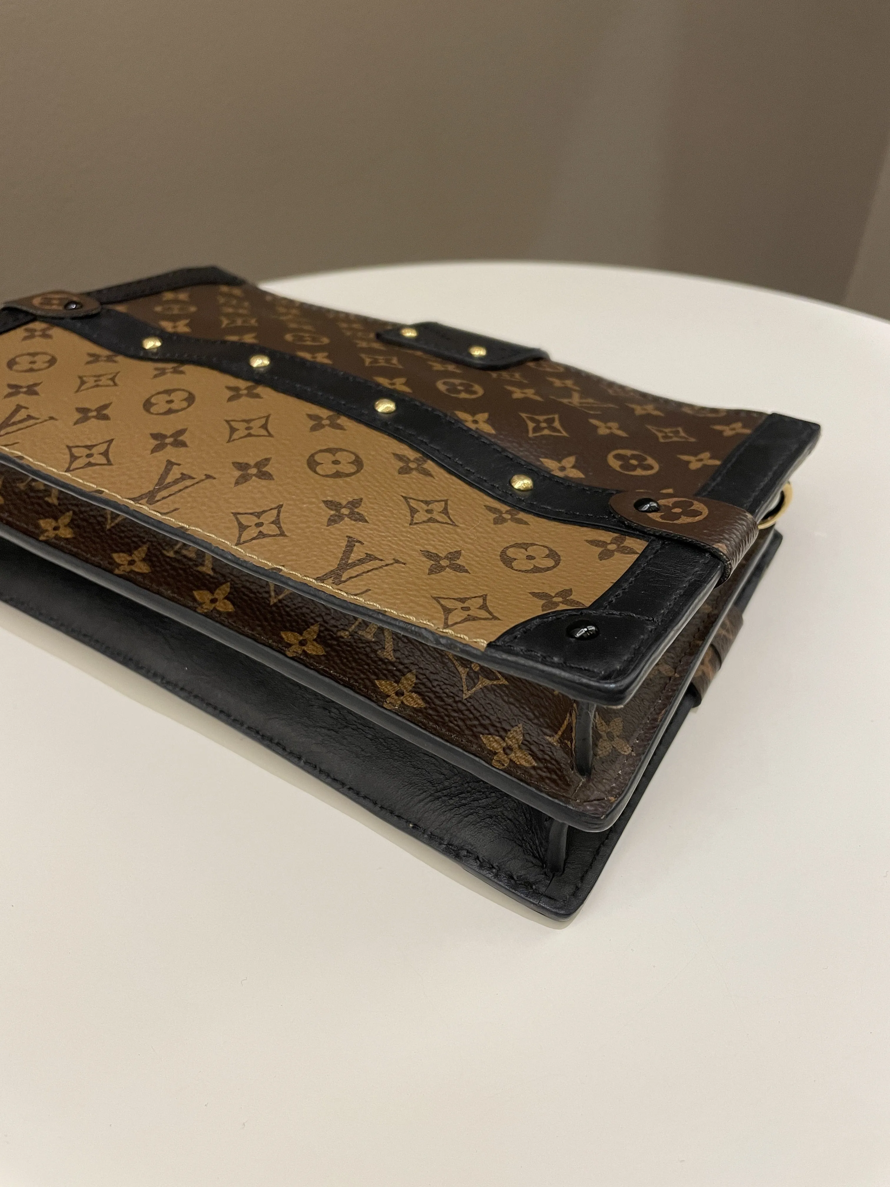 Louis Vuitton Pochette Trunk Clutch Monogram
