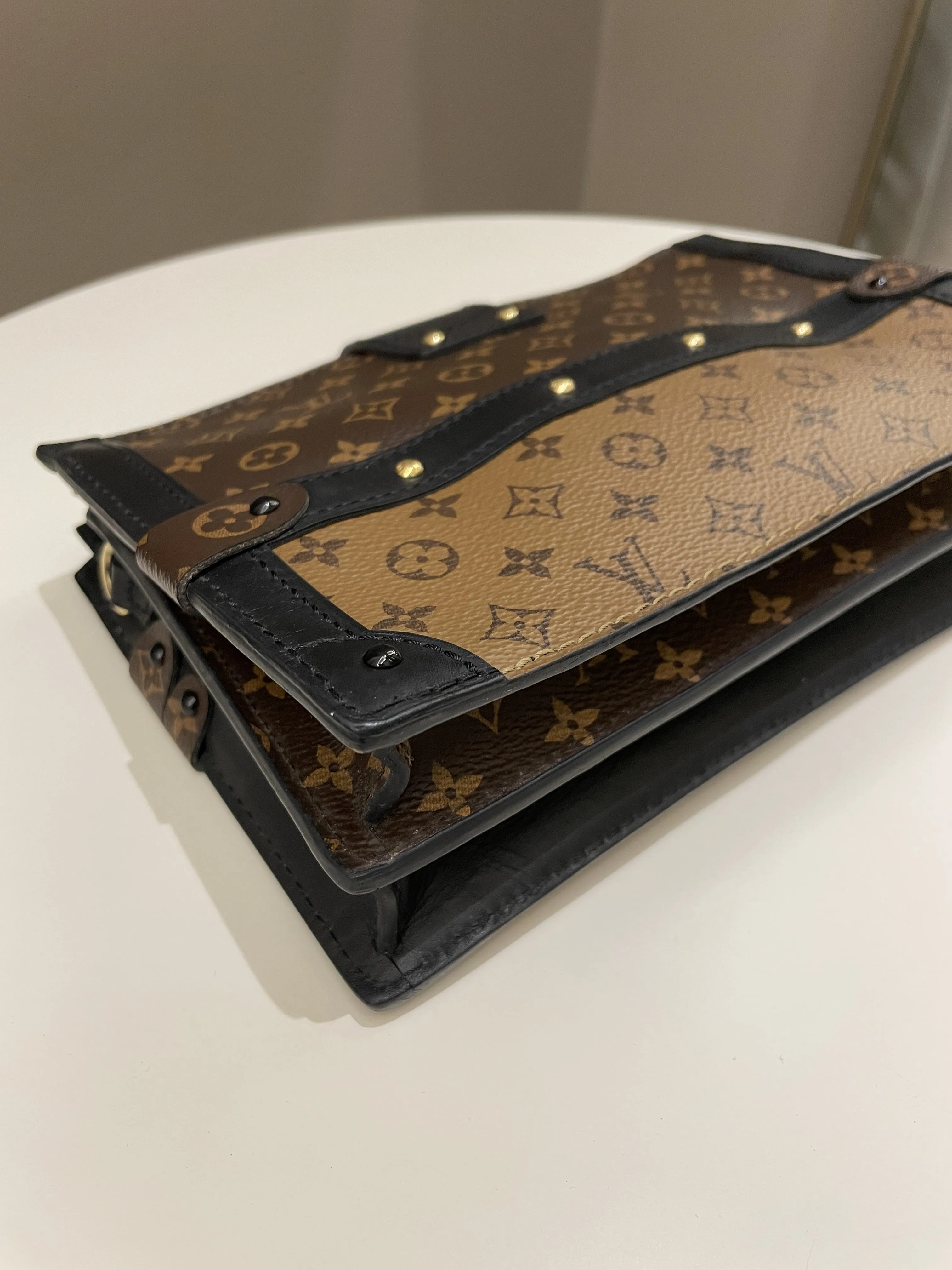 Louis Vuitton Pochette Trunk Clutch Monogram