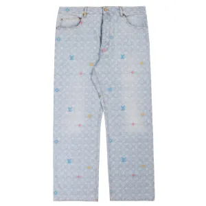 Louis Vuitton x Tyler, the Creator Monogram Denim Pants Light Indigo