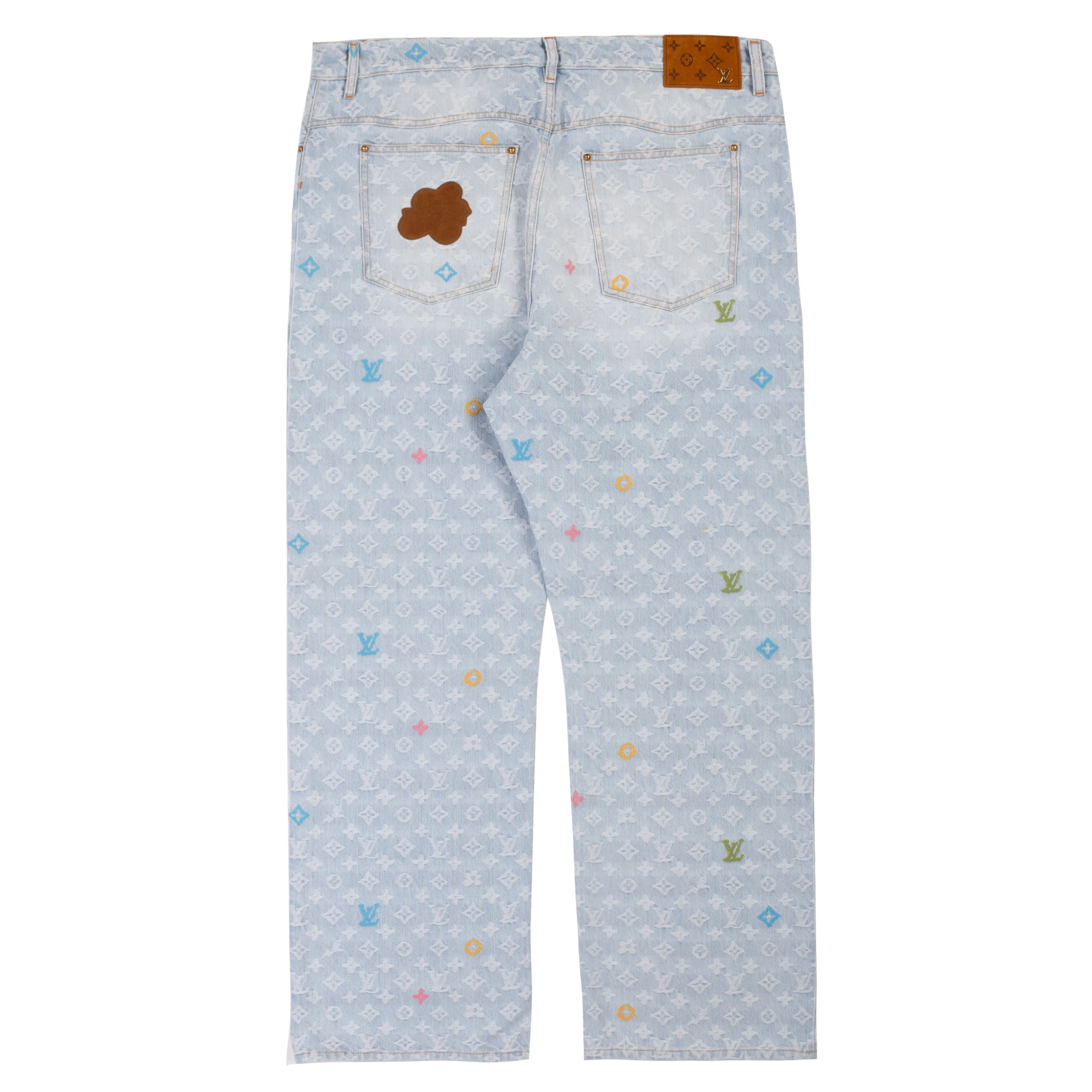 Louis Vuitton x Tyler, the Creator Monogram Denim Pants Light Indigo
